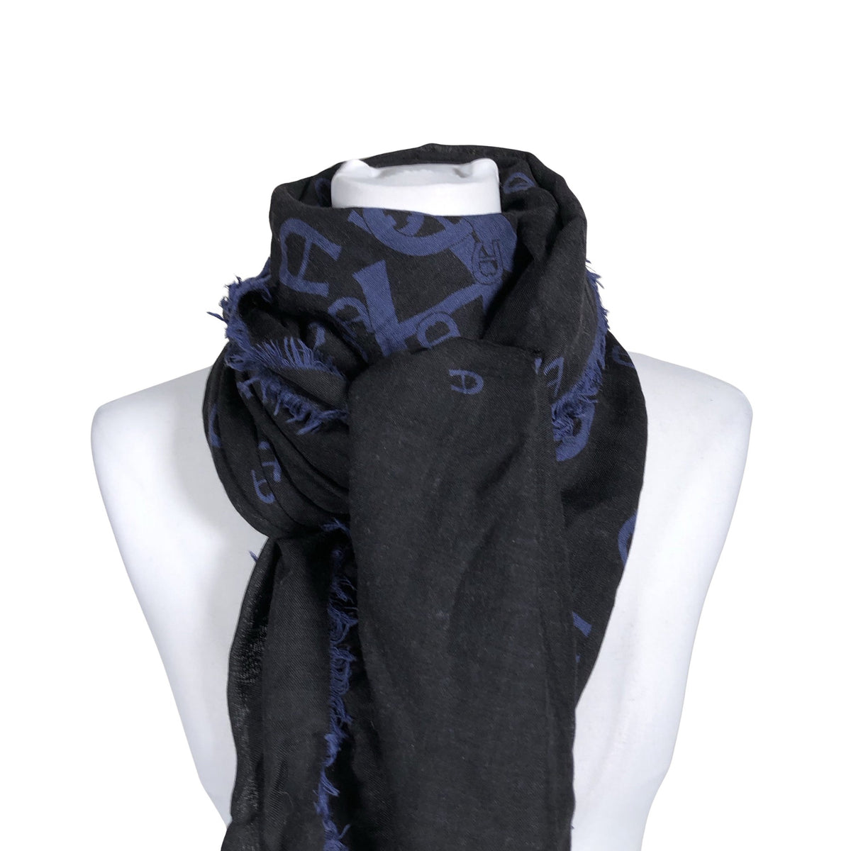 Unisex Aigner - Õhuke sall, suurus Maxi - Sinine (2)