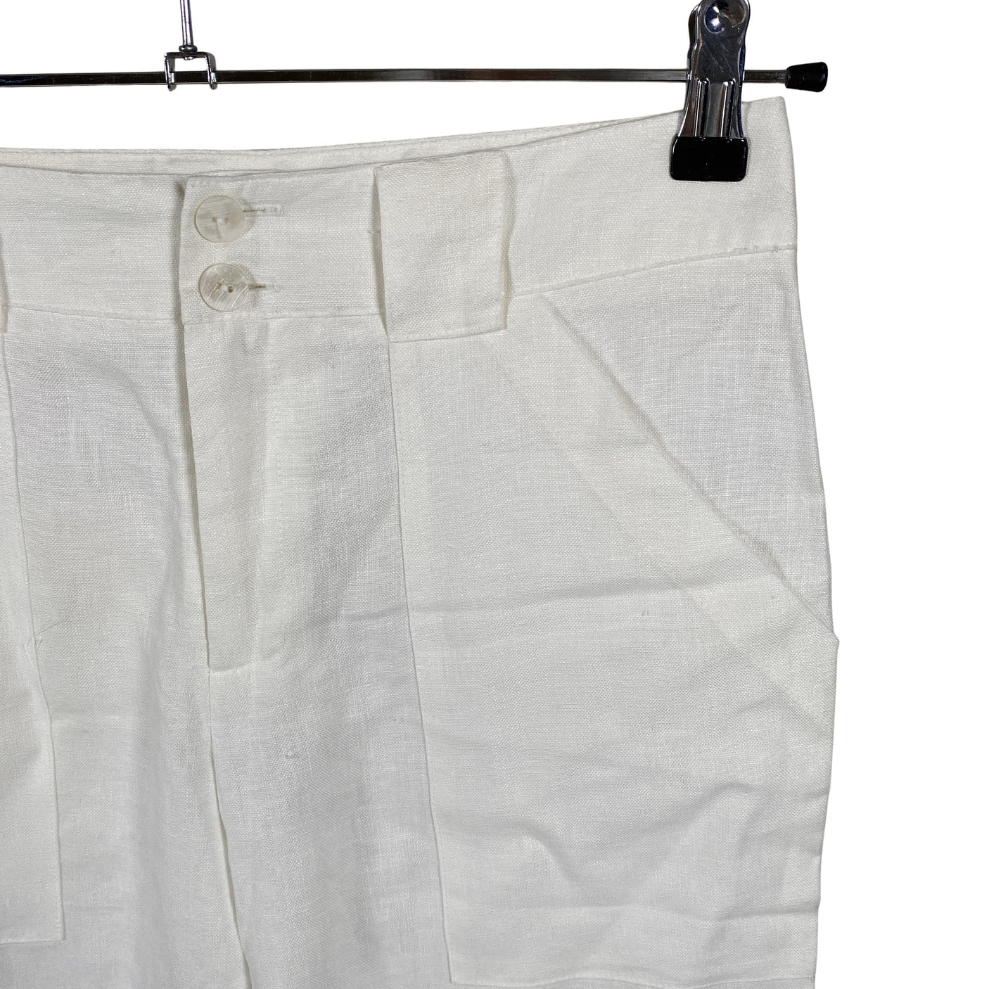 Unisex Niccolei - Mittevenivad püksid, suurus 36 - Valge (3)