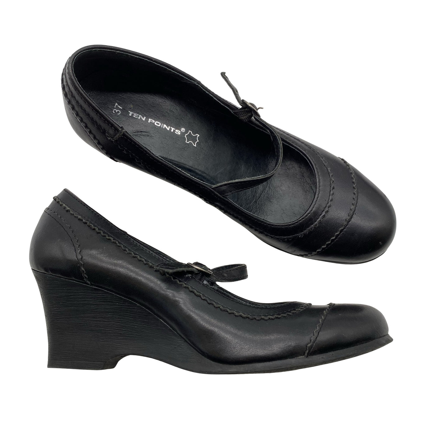 Unisex Ten Points - Kiilkontsaga kingad, suurus 37 - Must (1)