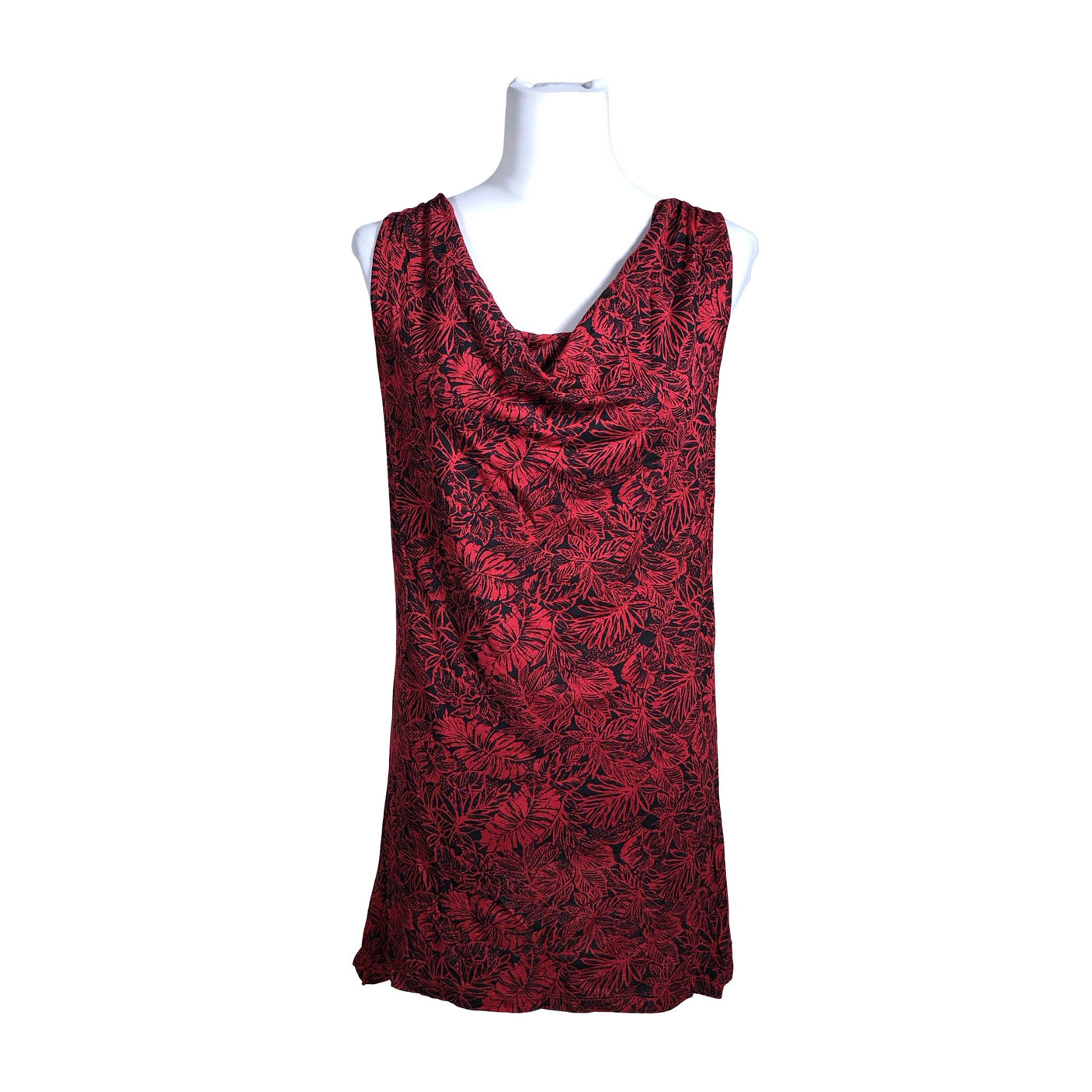 Unisex Koroshi - Trikotaažist tuunika, suurus 38 - Punane (1)