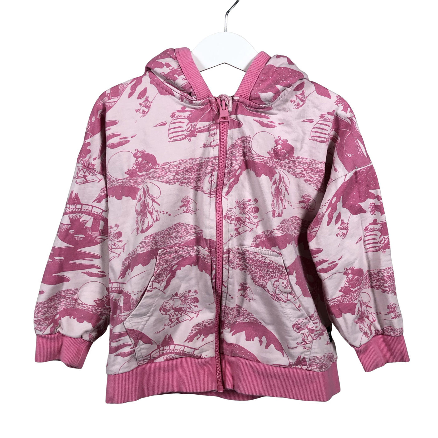 Unisex Reima - Dressipluus, suurus 98 - 104 - Heleroosa (1)