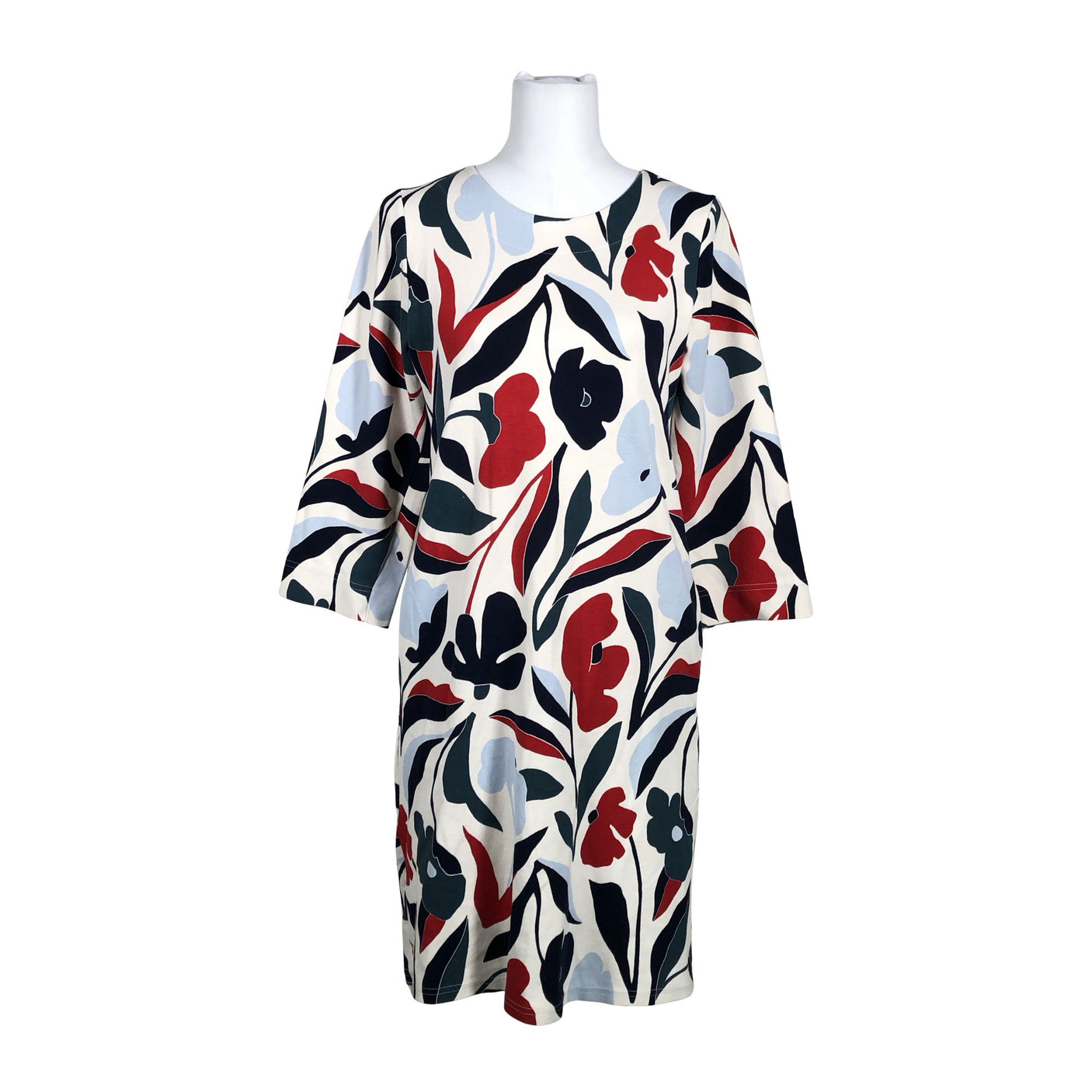 Unisex Nanso - Trikotaažist kleit, suurus 36 - Valge (1)