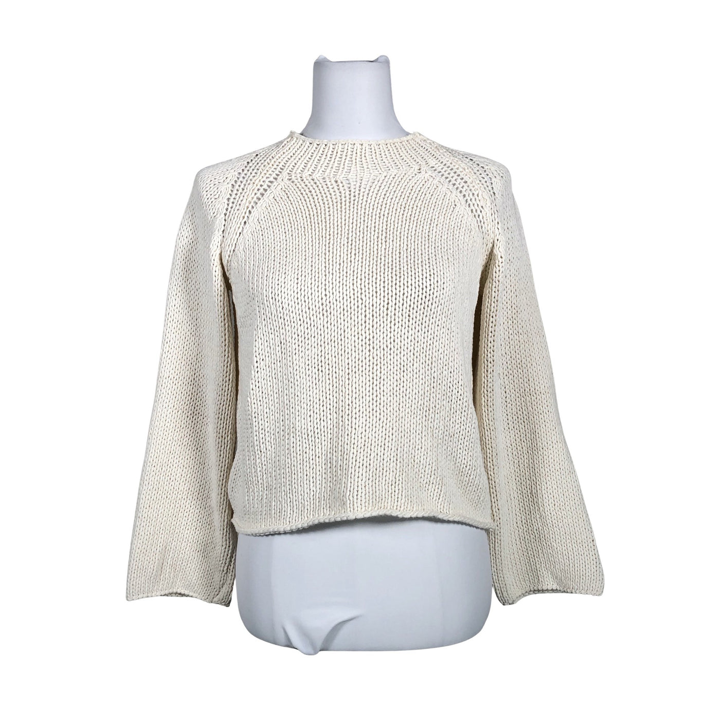 Unisex Massimo Dutti - Kampsun, suurus 34 - Valge (1)