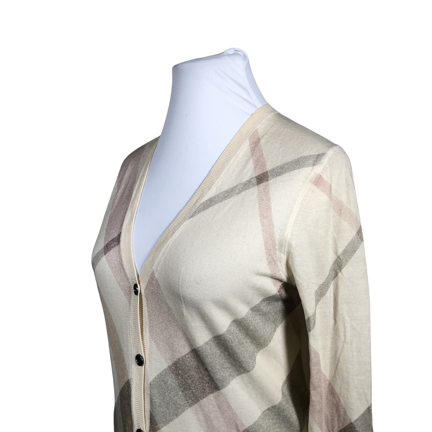 Unisex Burberry Brit - Kardigan, suurus 42 - Beige (2)