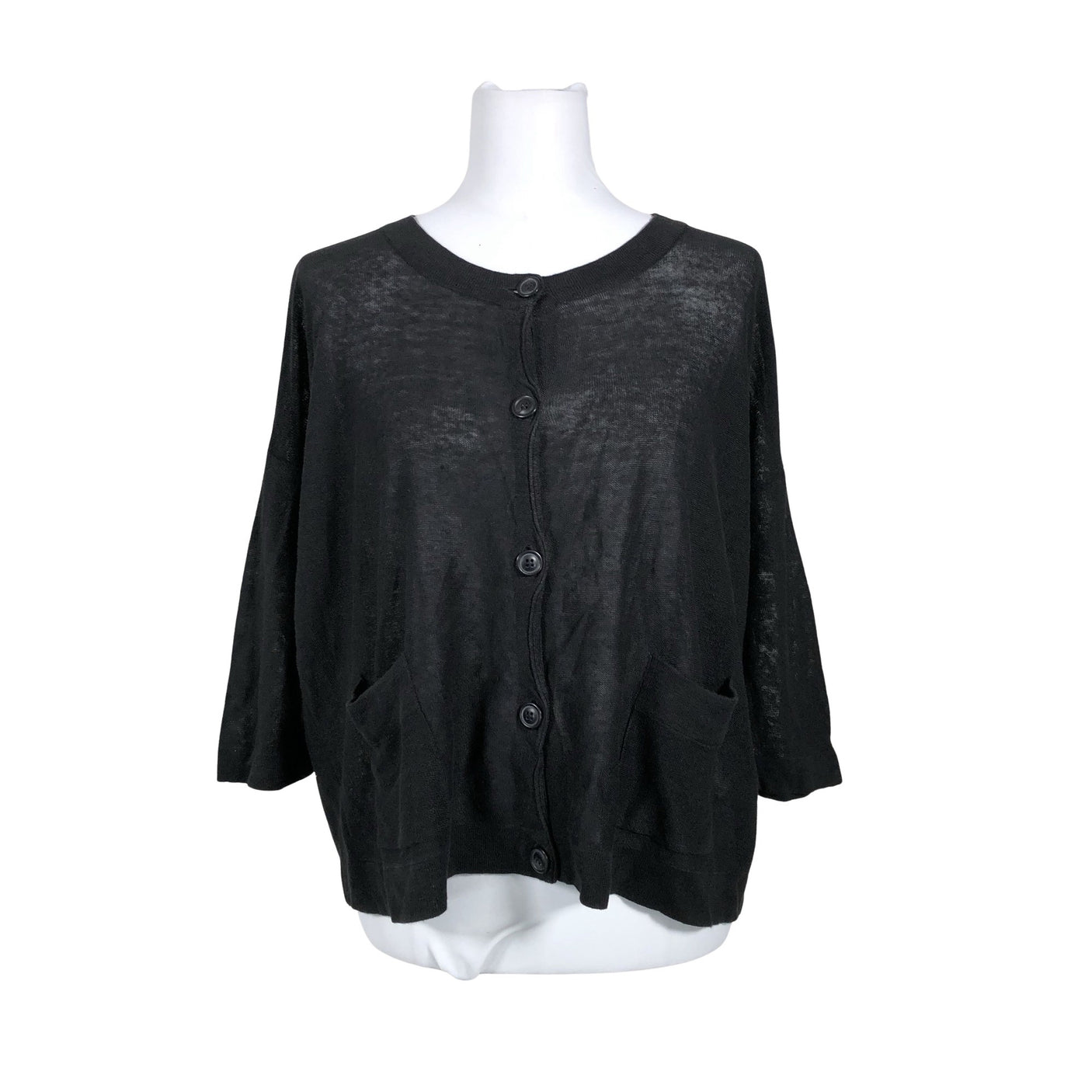 Unisex Marimekko - Kardigan, suurus 40 - Must (1)