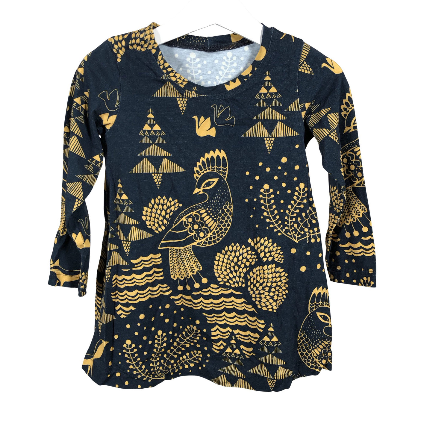 Unisex Handmade - Trikotaažist kleit, suurus 92 - 98 - Sinine (1)