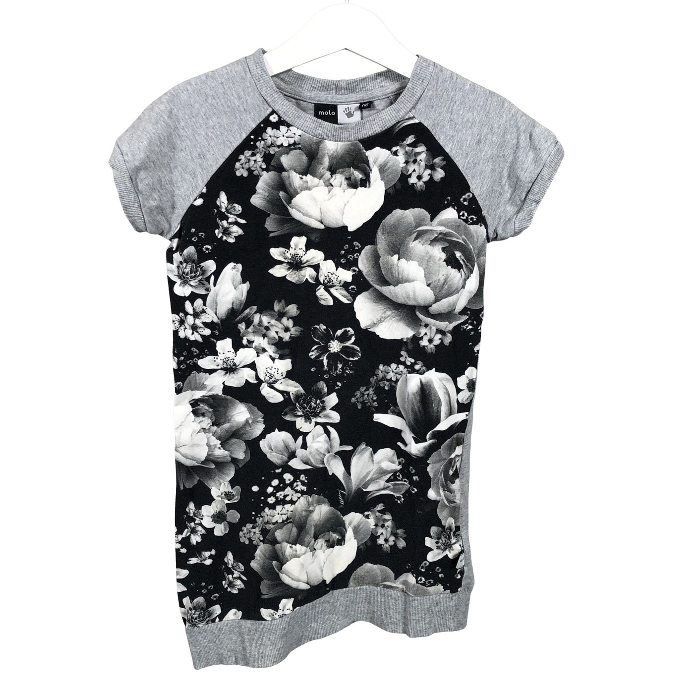 Unisex Molo Kids - Trikotaažist kleit, suurus 110 - 116 - Hall (1)