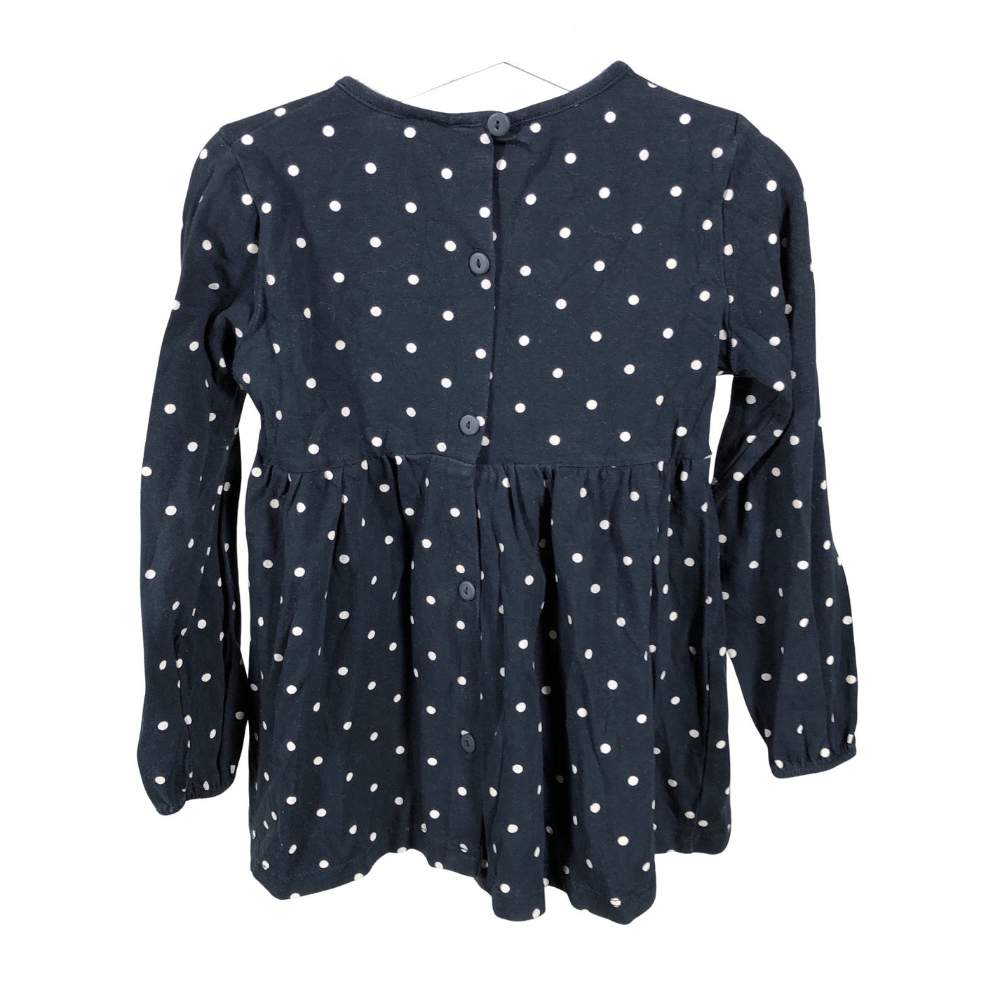 Unisex Polarn O. Pyret - Trikotaažist kleit, suurus 110 - 116 - Sinine (2)