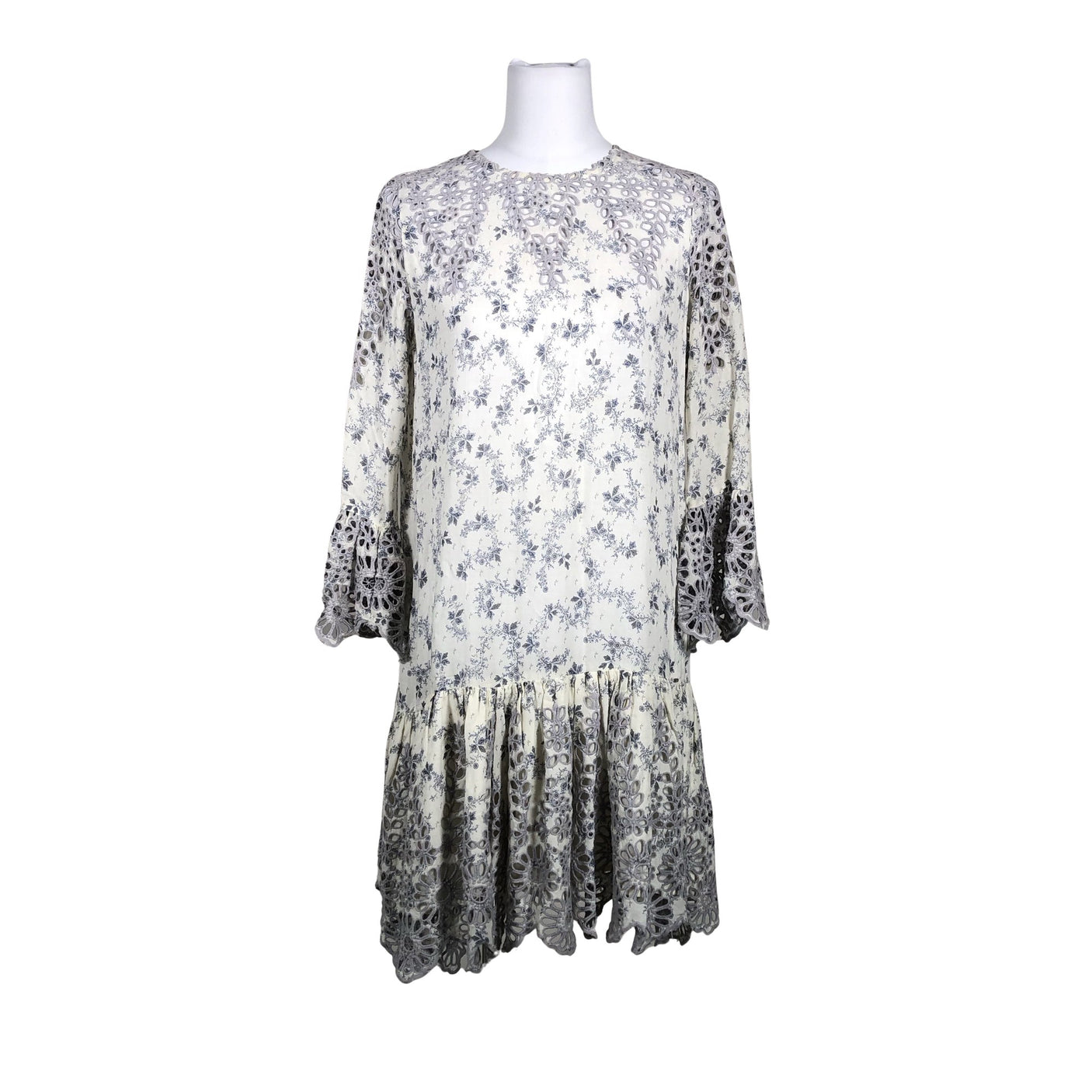 Unisex Ganni - Õhuke kleit, suurus 36 - Hall (1)