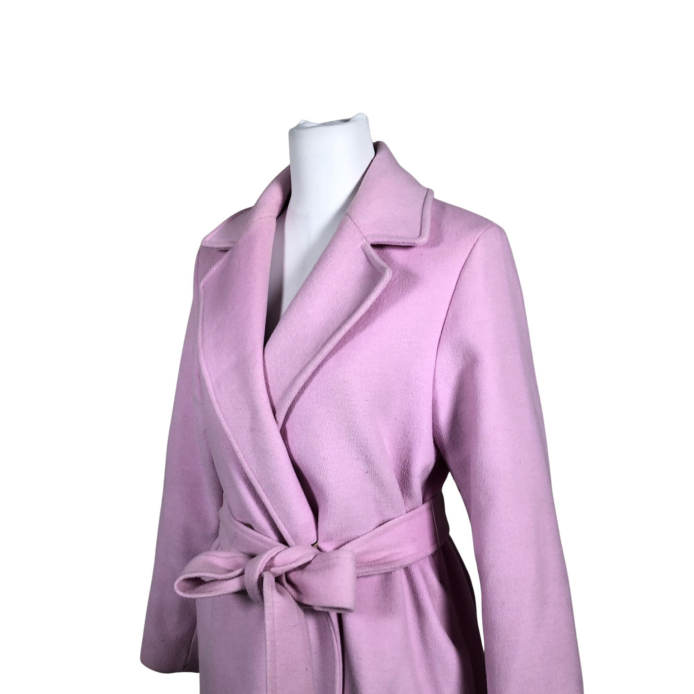 Unisex Tommy Hilfiger - Villane mantel, suurus 34 - Heleroosa (2)