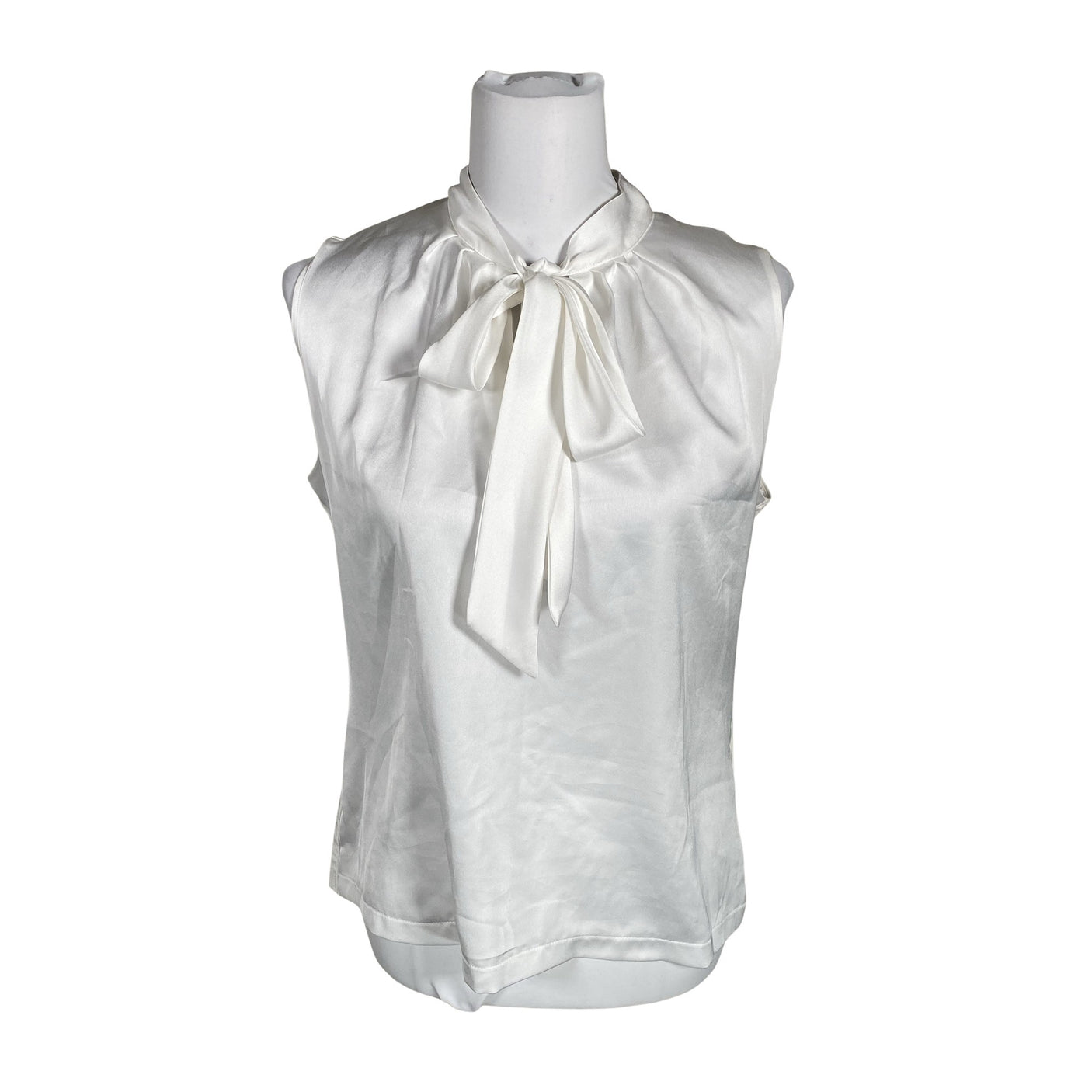 Unisex Ril's - Lühikeste käistega pluus, suurus 38 - Valge (1)