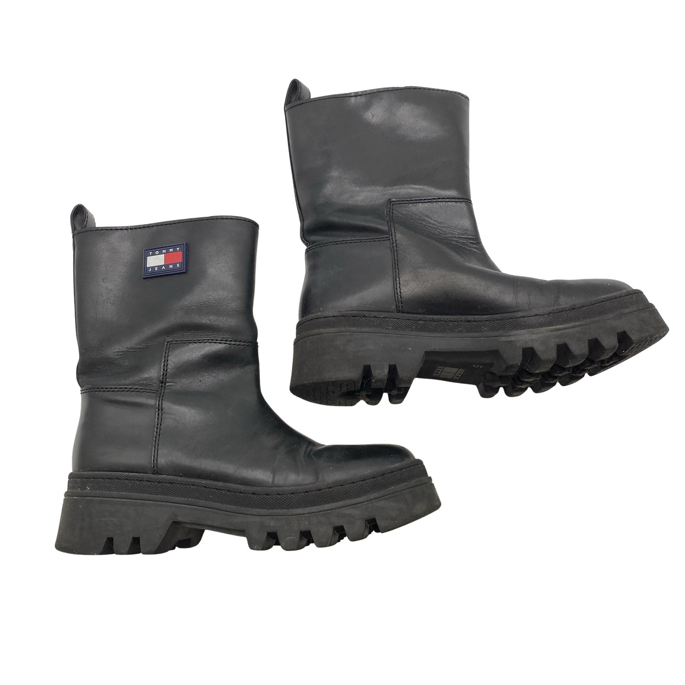 Unisex Tommy Jeans (Tommy Hilfiger) - Poolsaapad, suurus 37 - Must (1)