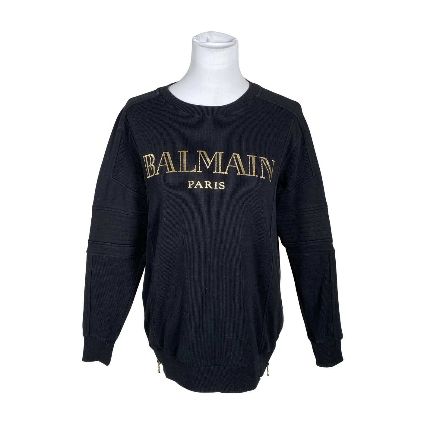 Unisex Balmain - Dressikangast pluus, suurus 38 - Must (1)
