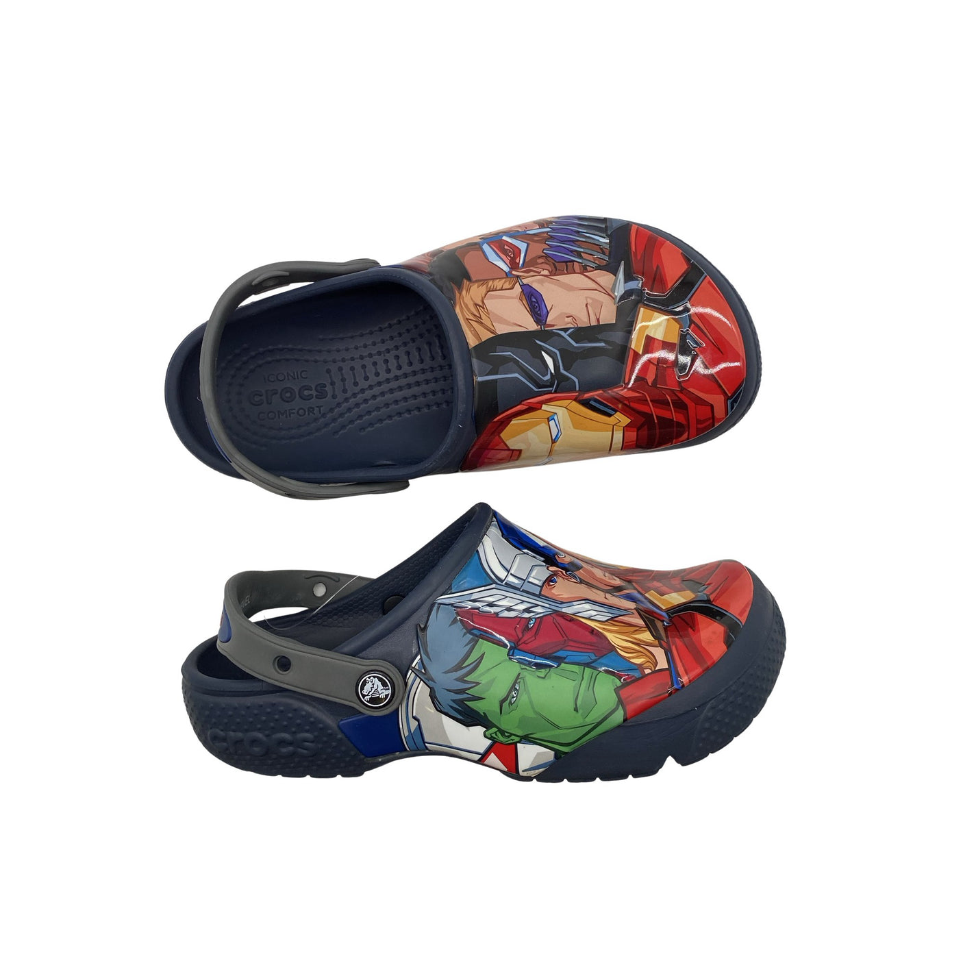 Unisex Crocs - Lahtise kannaga jalanõud, suurus 34 - Sinine (1)
