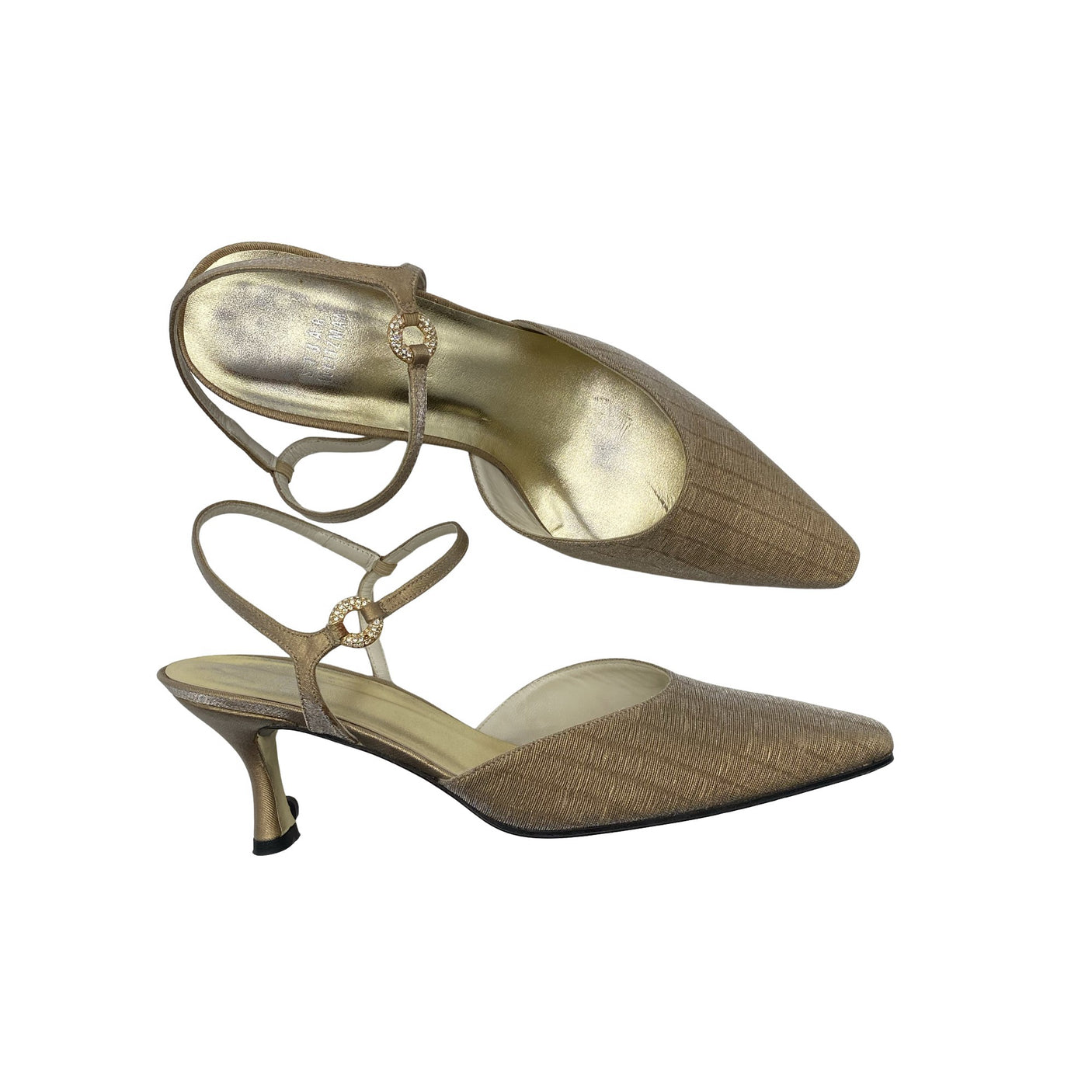 Unisex Stuart Weitzman - Pidulikud kontsakingad, suurus 40 - Kuld (1)