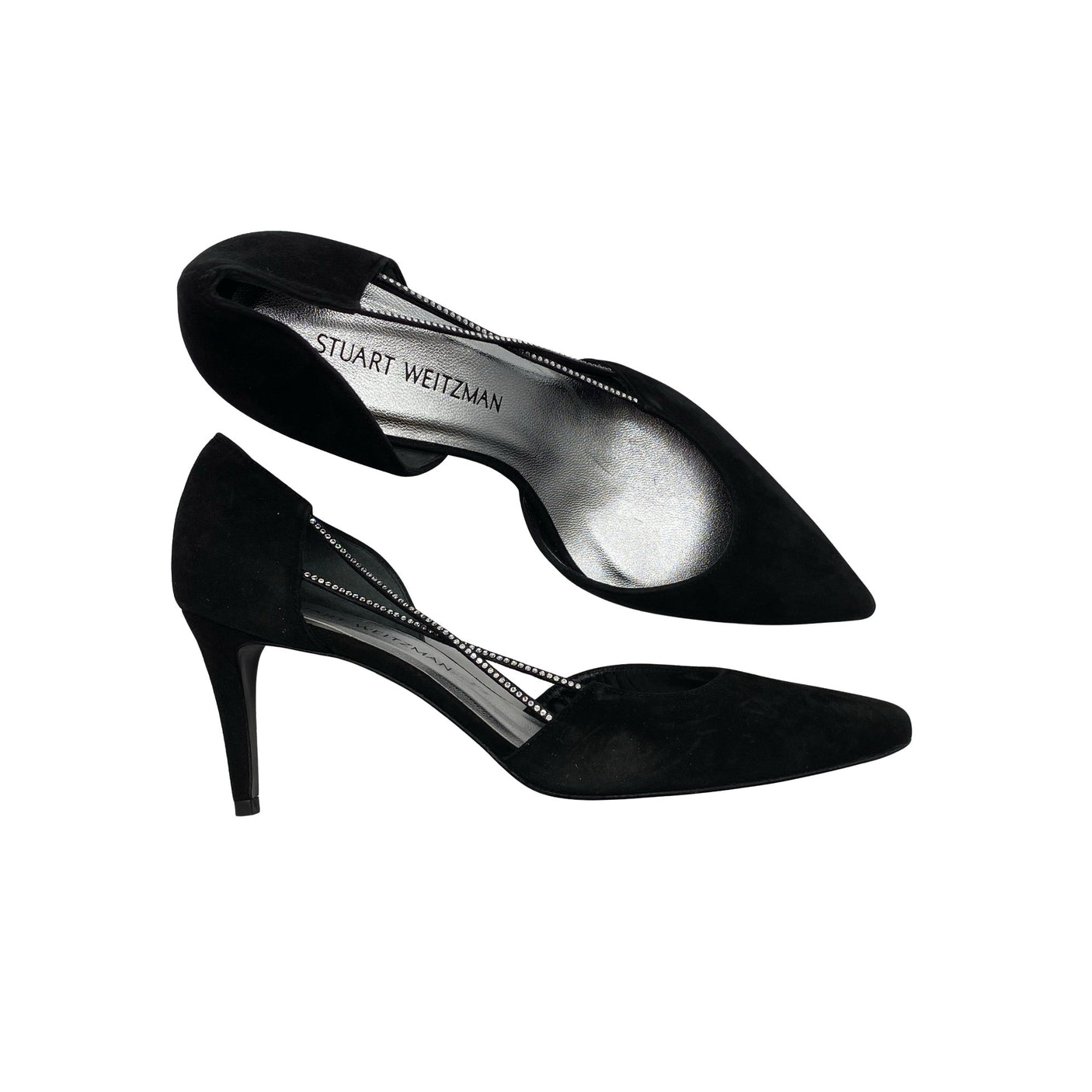 Unisex Stuart Weitzman - Pidulikud kontsakingad, suurus 40 - Must (1)
