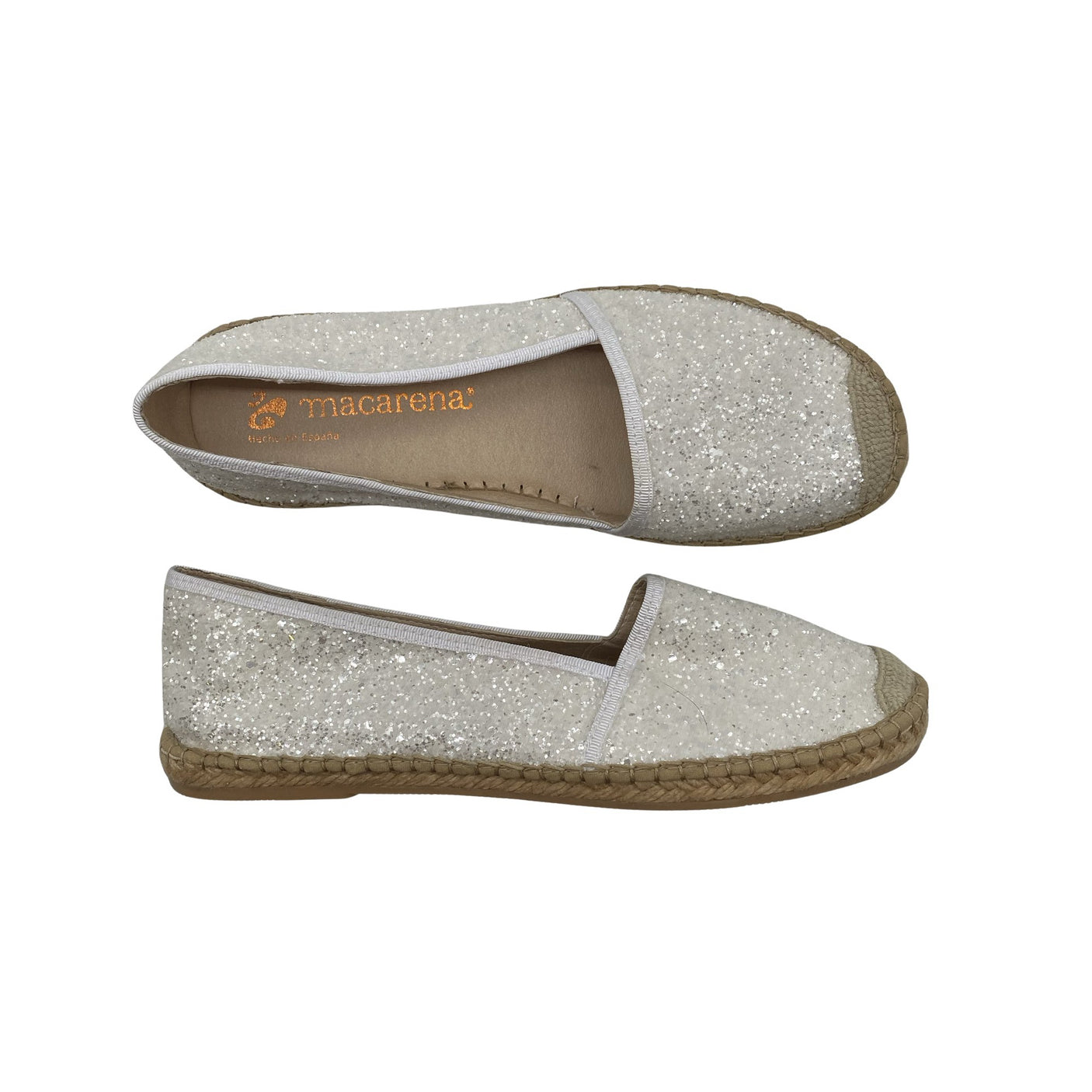 Unisex Macarena - Mokassiinid, suurus 39 - Valge (1)