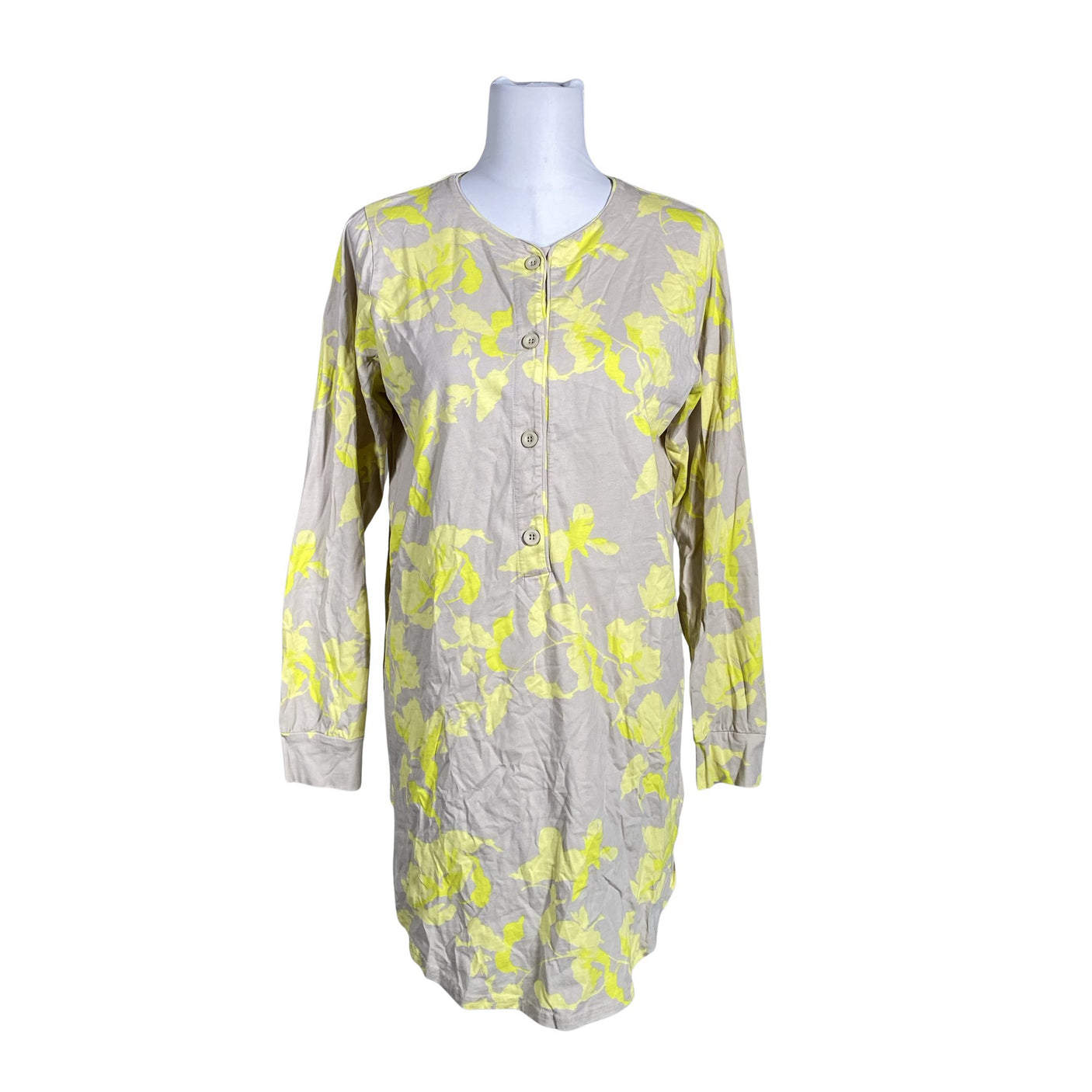 Unisex NOSH - Trikotaažist tuunika, suurus 38 - Kollane (1)