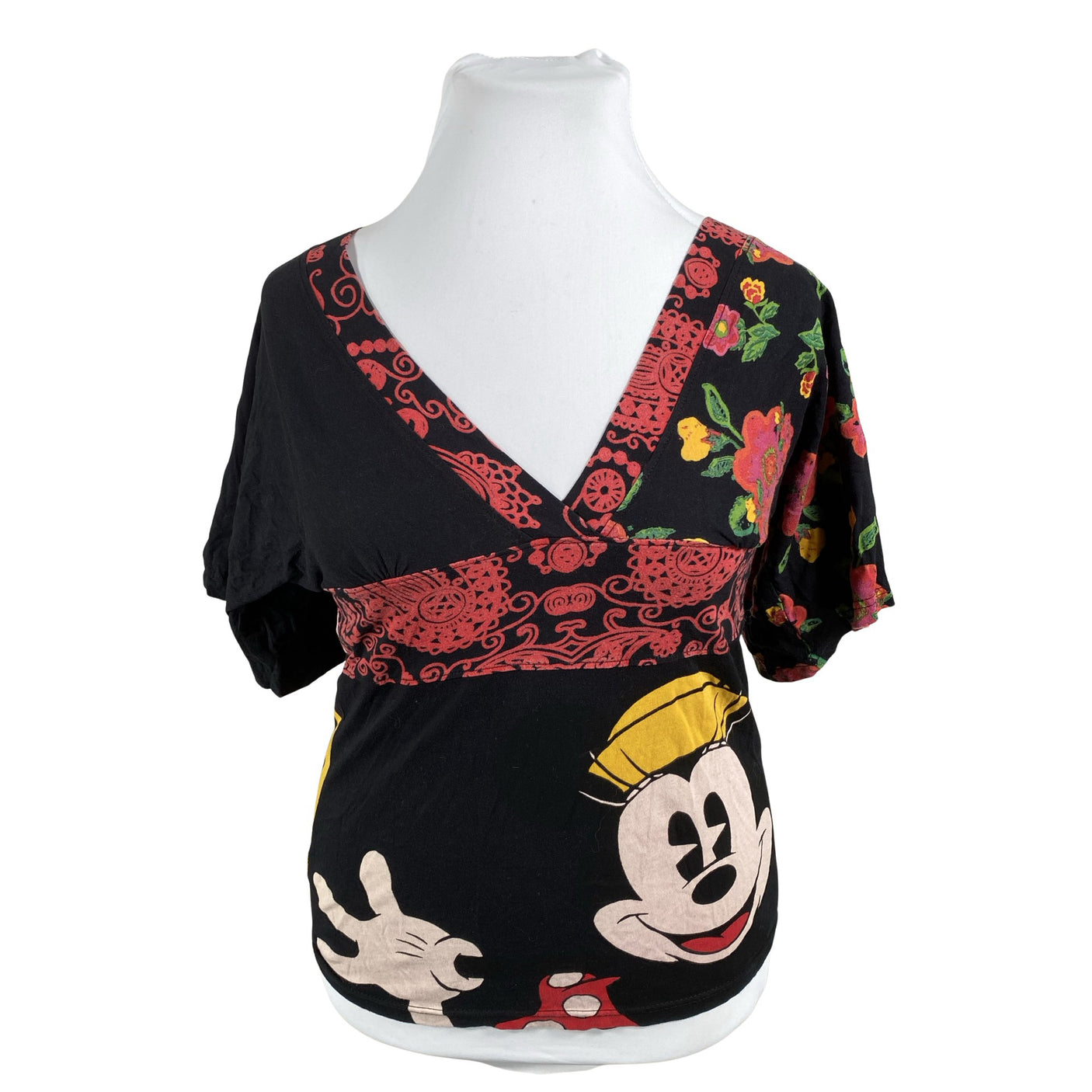 Unisex Desigual - T-särk, suurus 42 - Must (1)