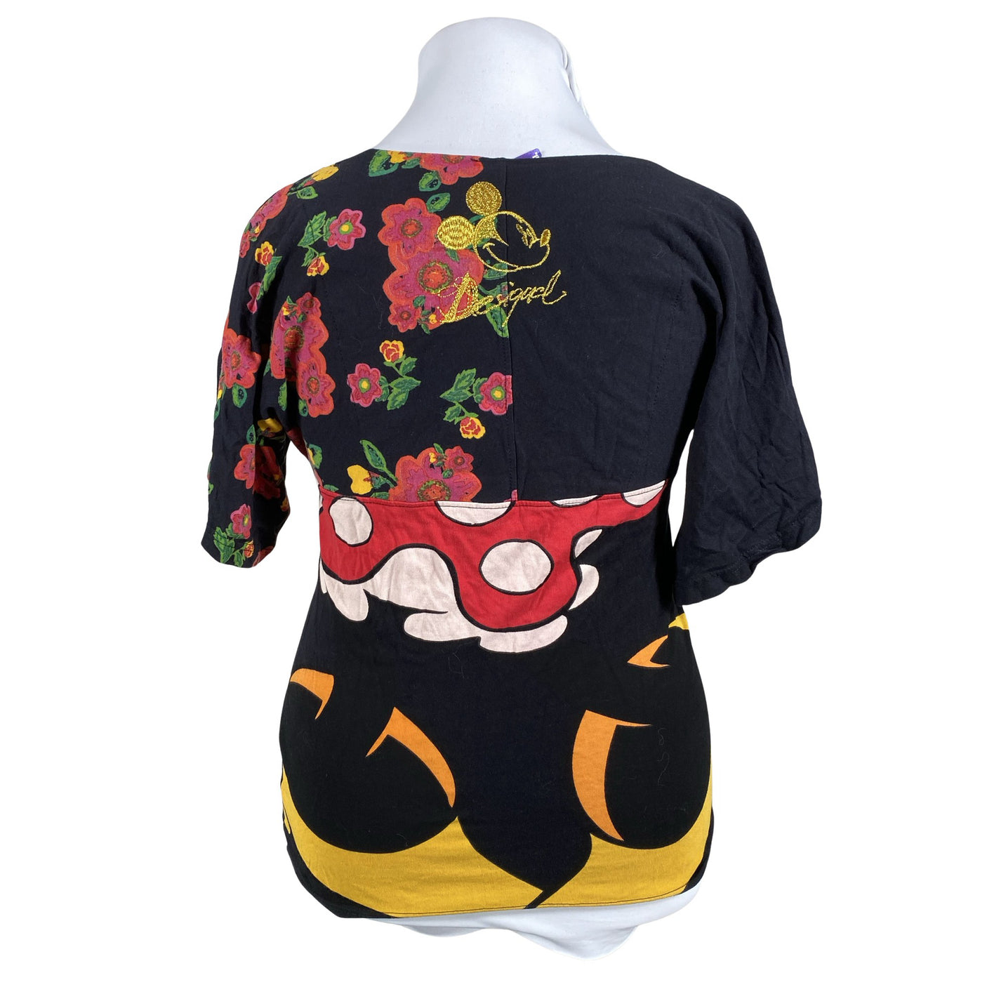 Unisex Desigual - T-särk, suurus 42 - Must (2)