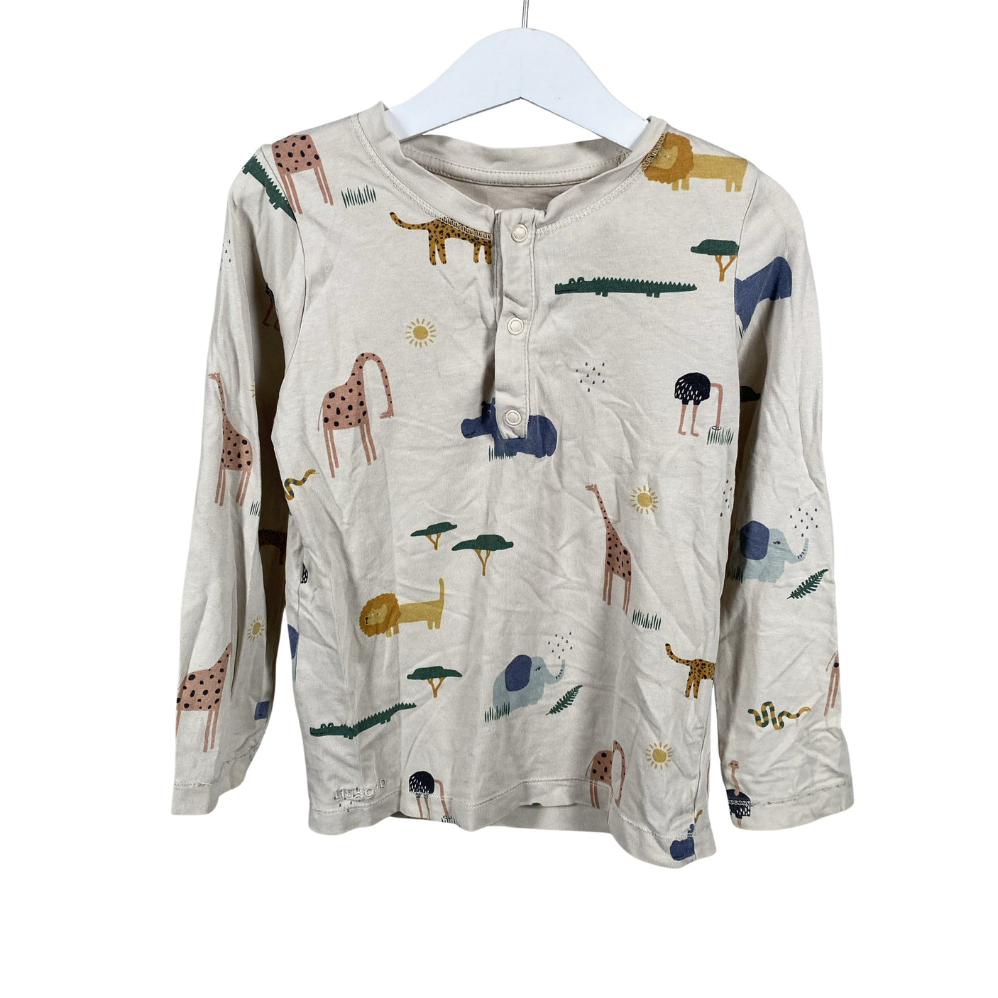 Unisex Liewood - Trikotaažist pluus, suurus 98 - 104 - Beige (1)