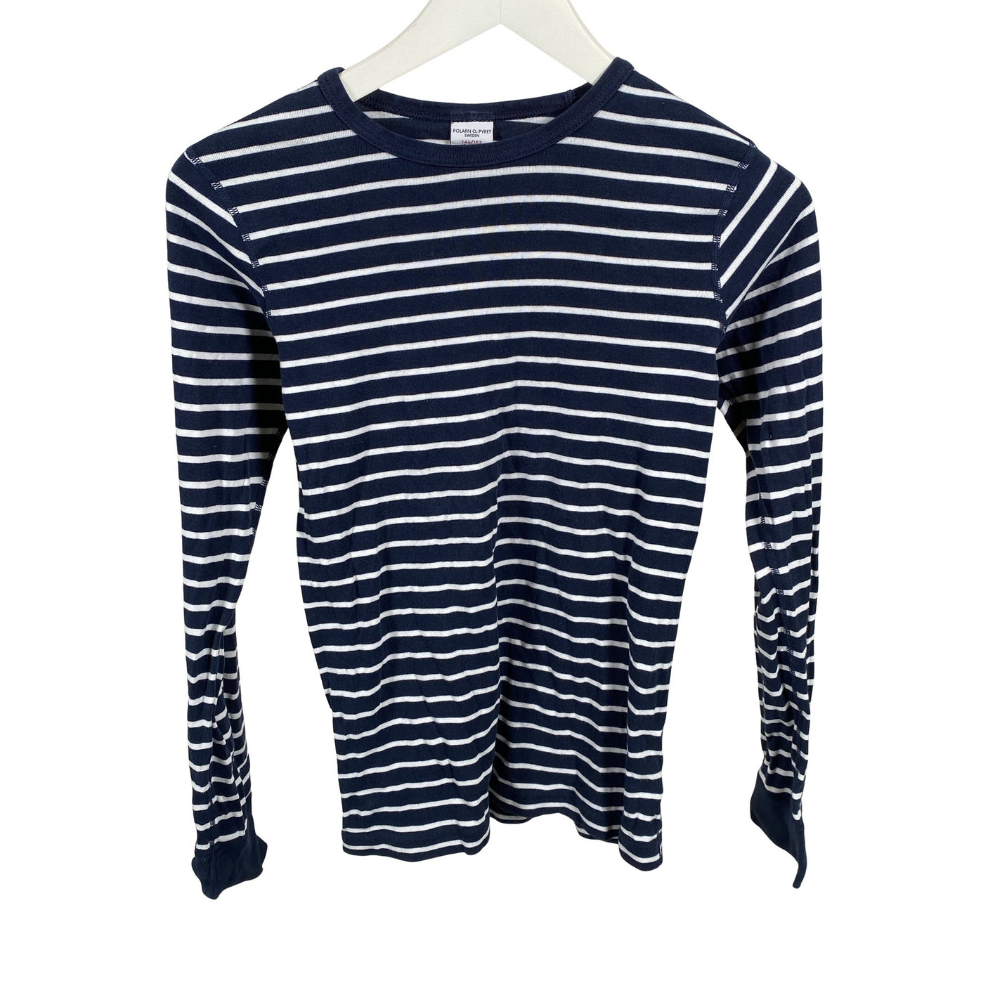 Unisex Polarn O. Pyret - Trikotaažist pluus, suurus 146 - 152 - Sinine (1)