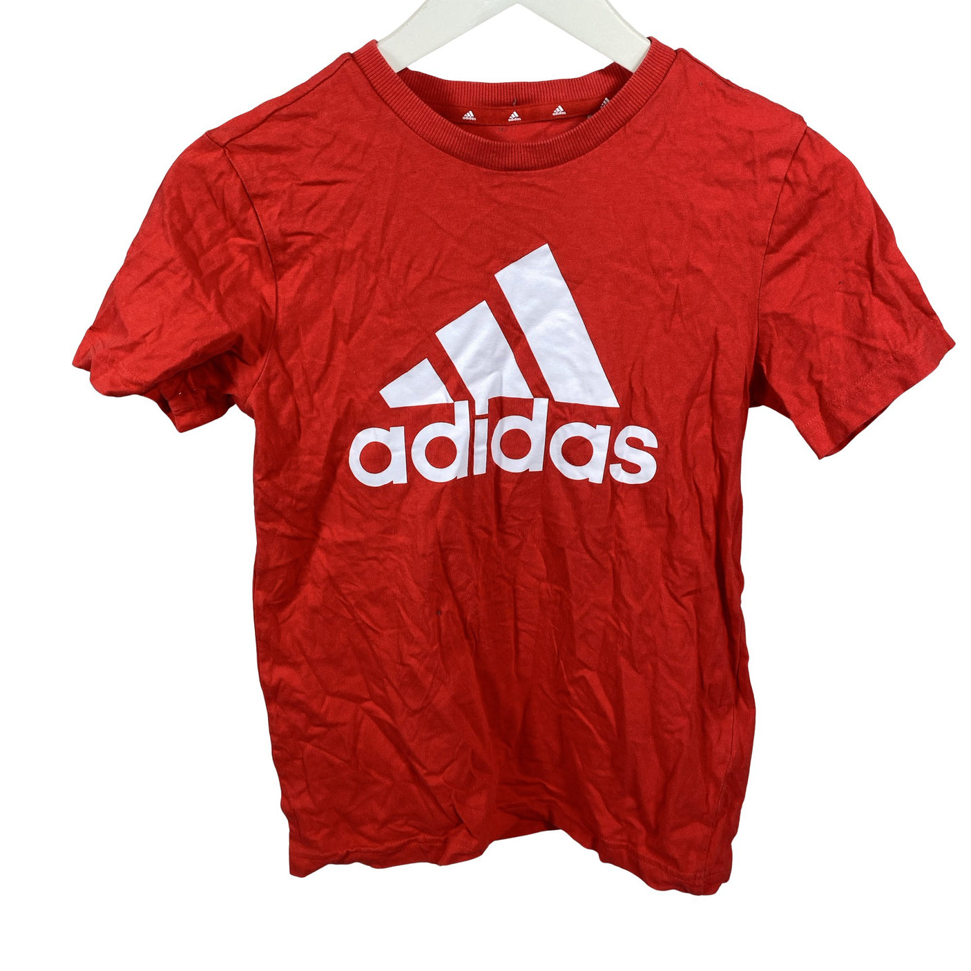 Unisex Adidas - T-särk, suurus 146 - 152 - Punane (1)