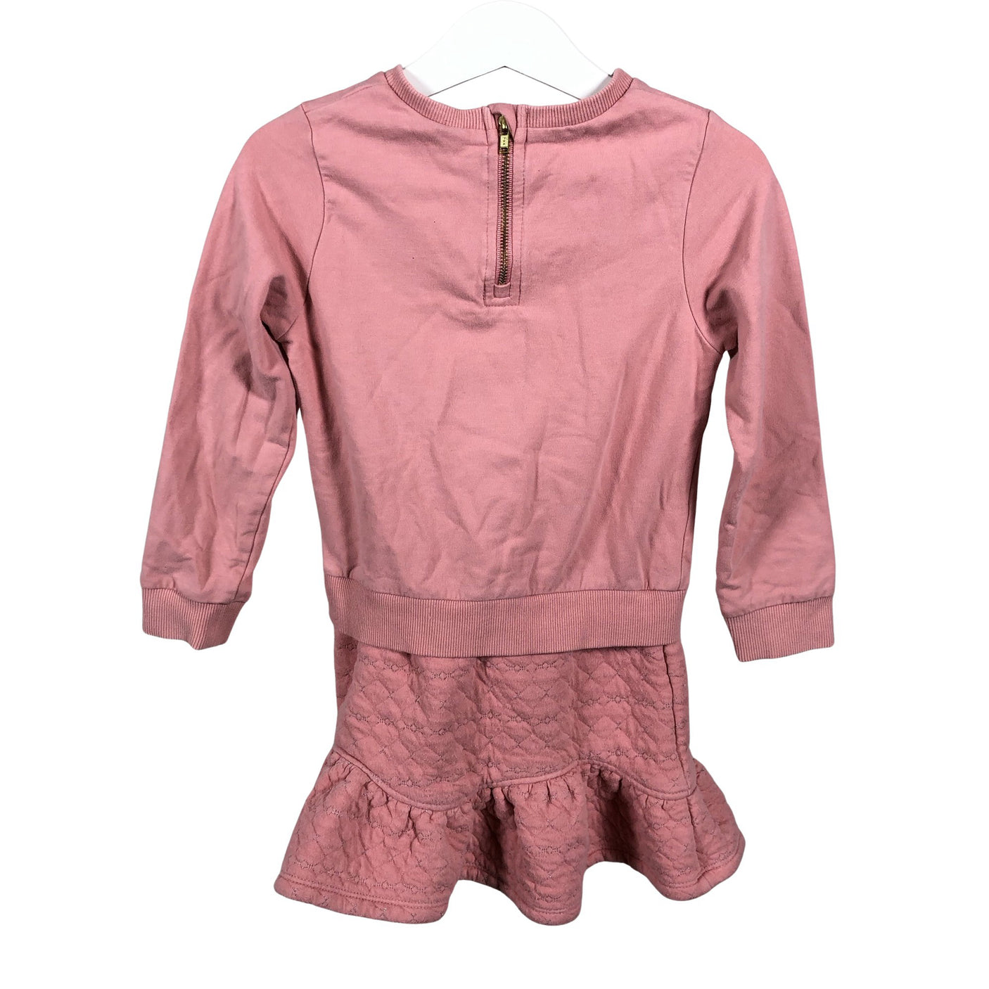 Unisex Polarn O. Pyret - Dressikangast kleit, suurus 104 - 110 - Heleroosa (2)
