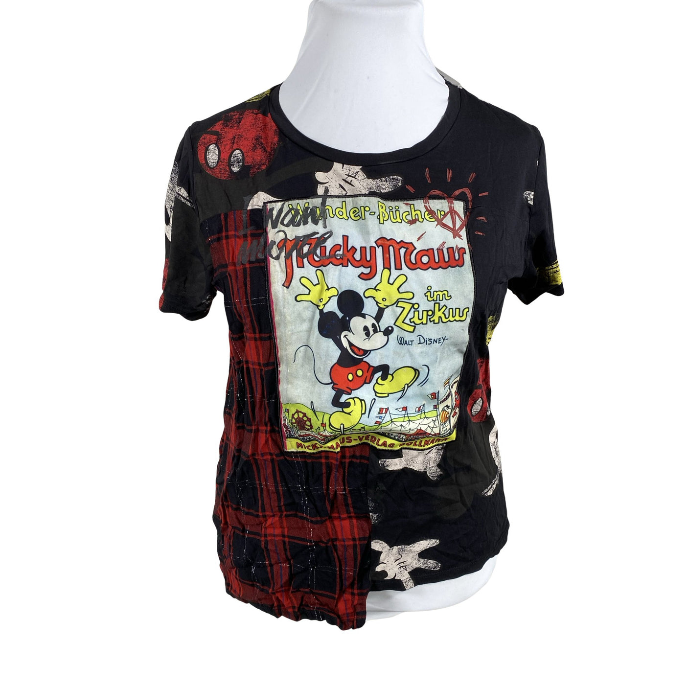Unisex Desigual - T-särk, suurus 44 - Must (1)