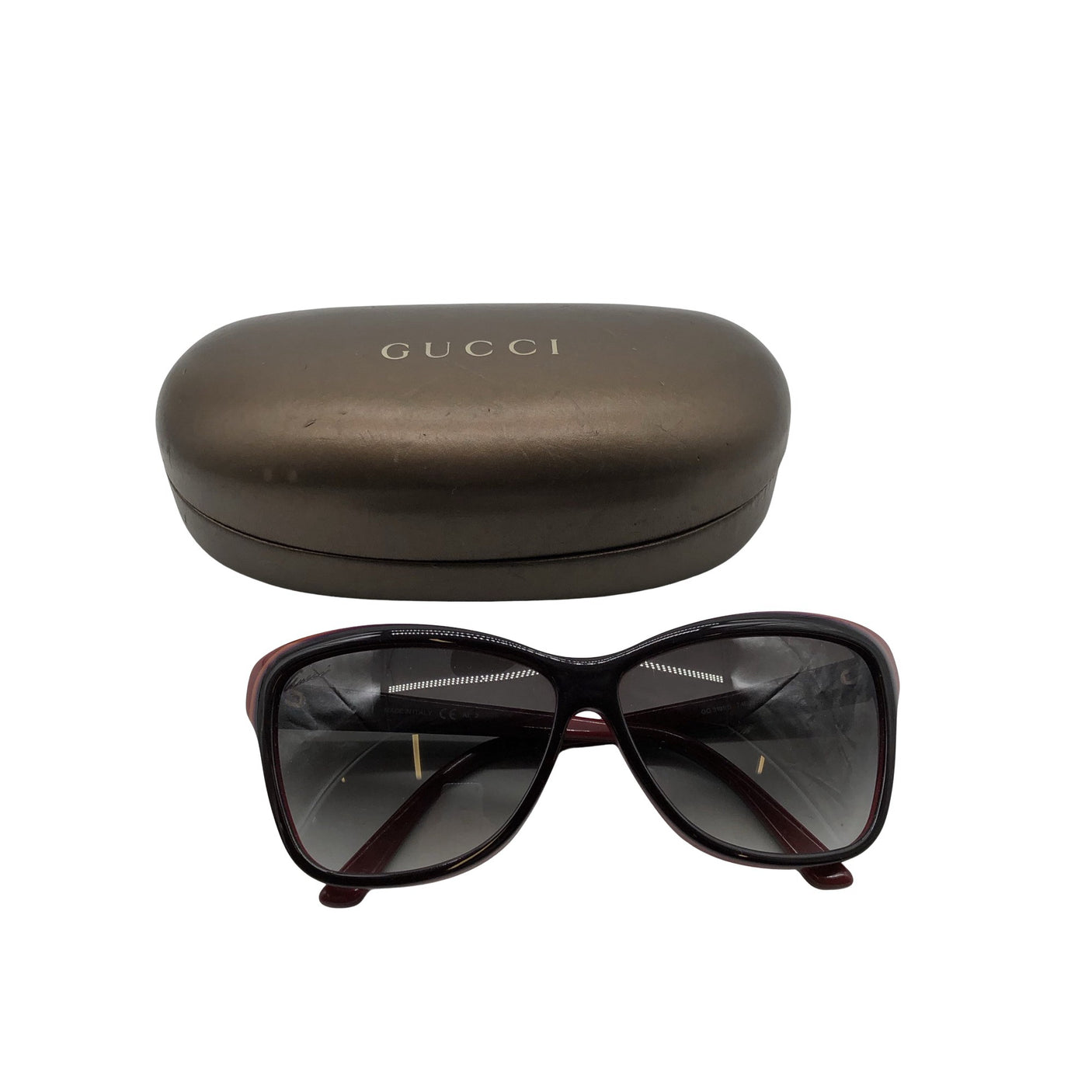 Unisex Gucci - Päikeseprillid, suurus Ei kokoa - Punane (1)