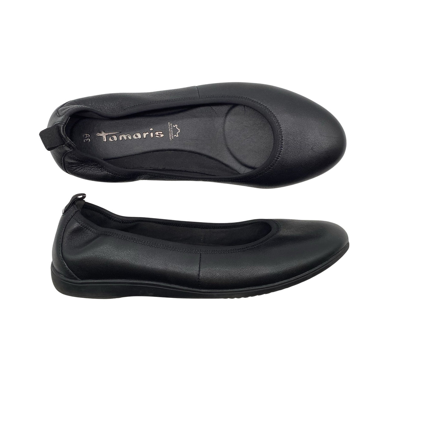 Unisex Tamaris - Baleriinad, suurus 39 - Must (1)