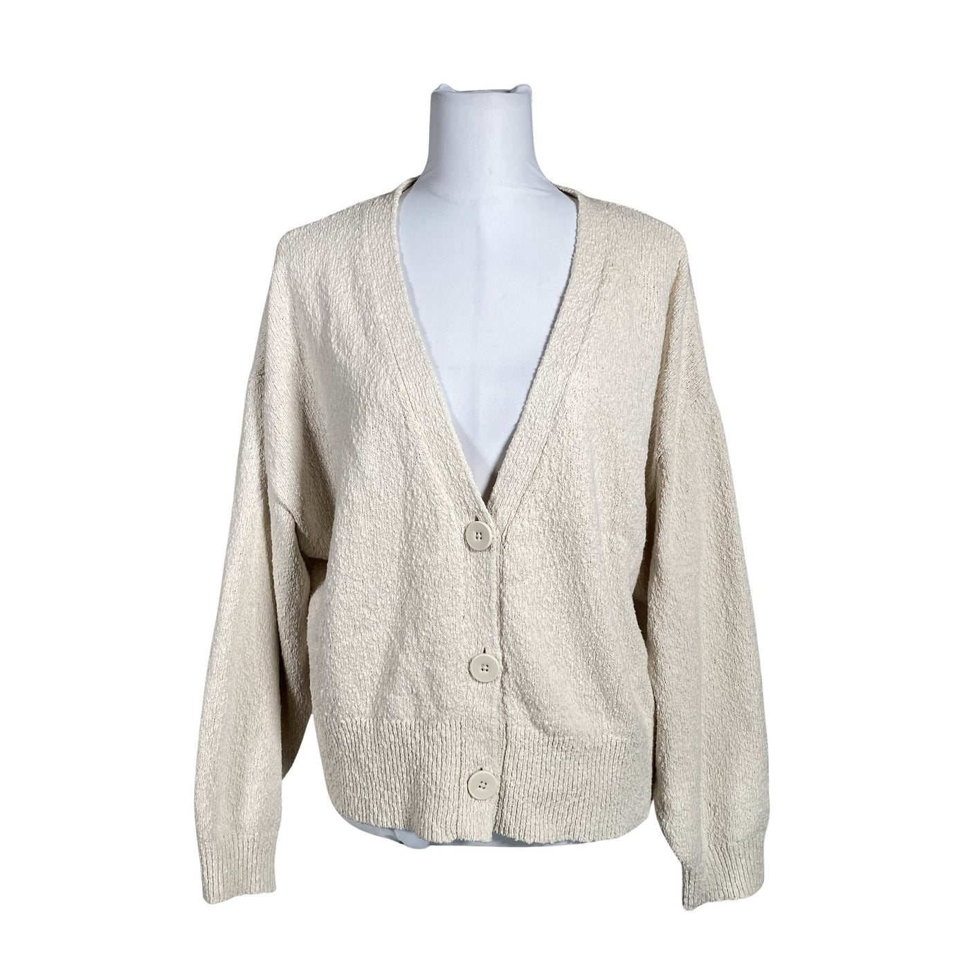 Unisex Marks&Spencer - Kardigan, suurus 40 - Looduslik valge (1)