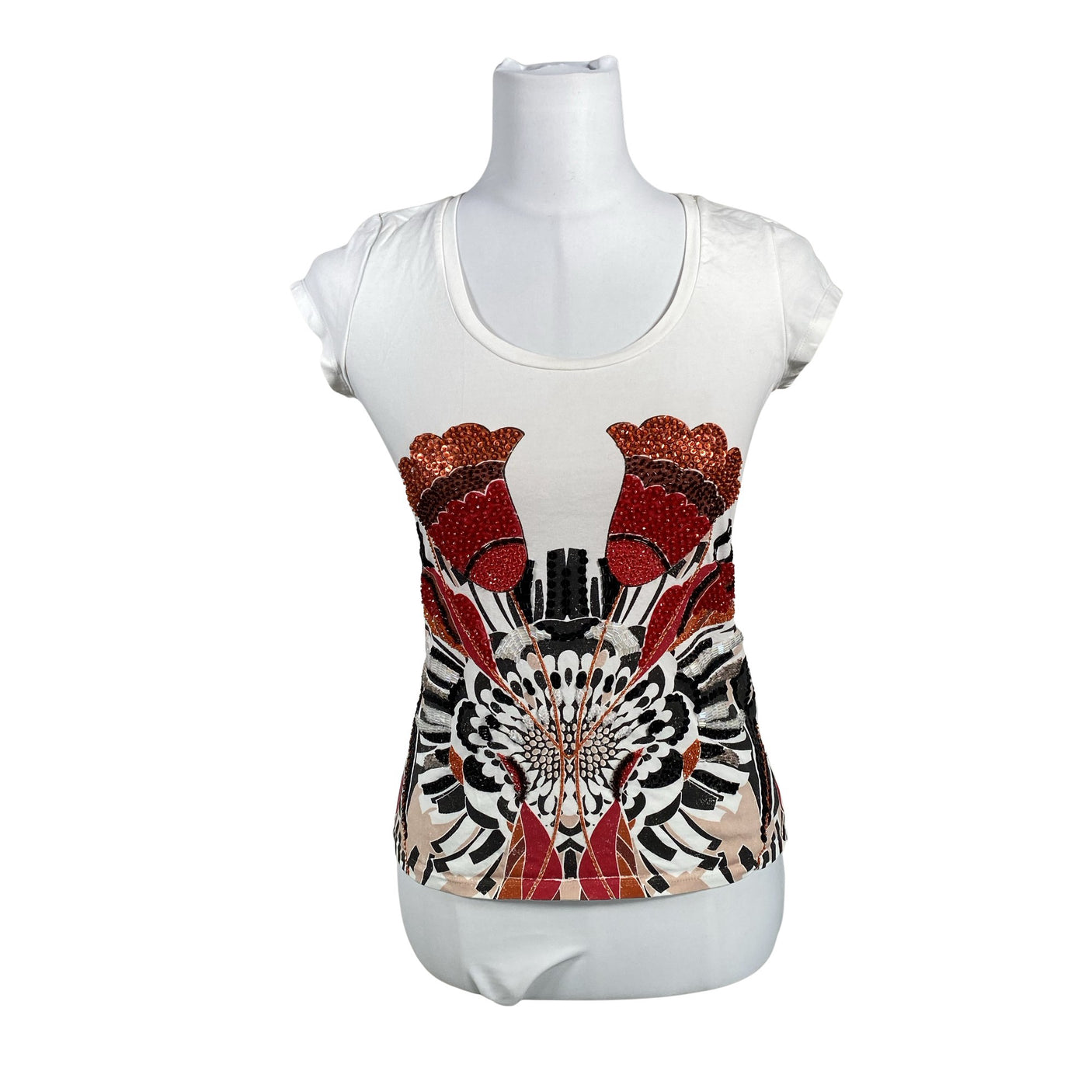 Unisex Marella - T-särk, suurus 38 - Valge (1)