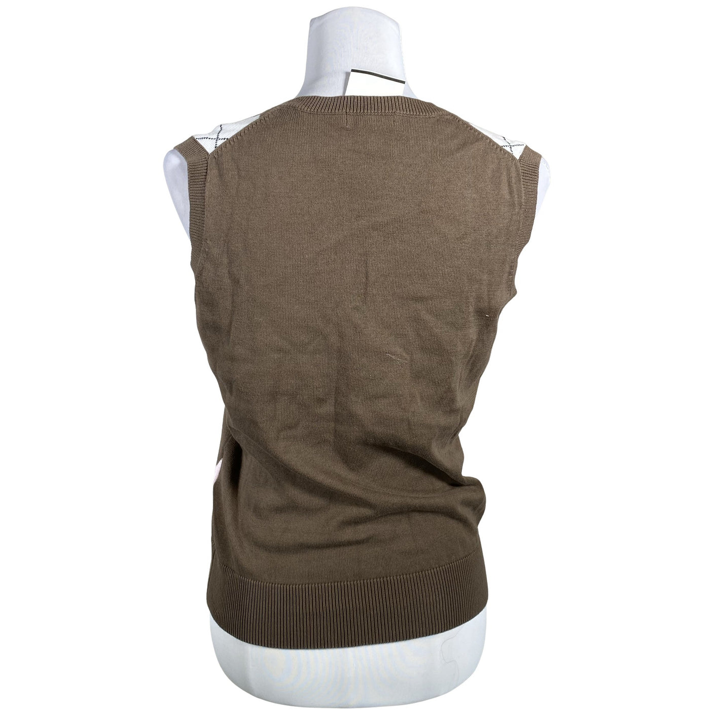 Unisex Röhnisch - Kootud vest, suurus 38 - Pruun (2)