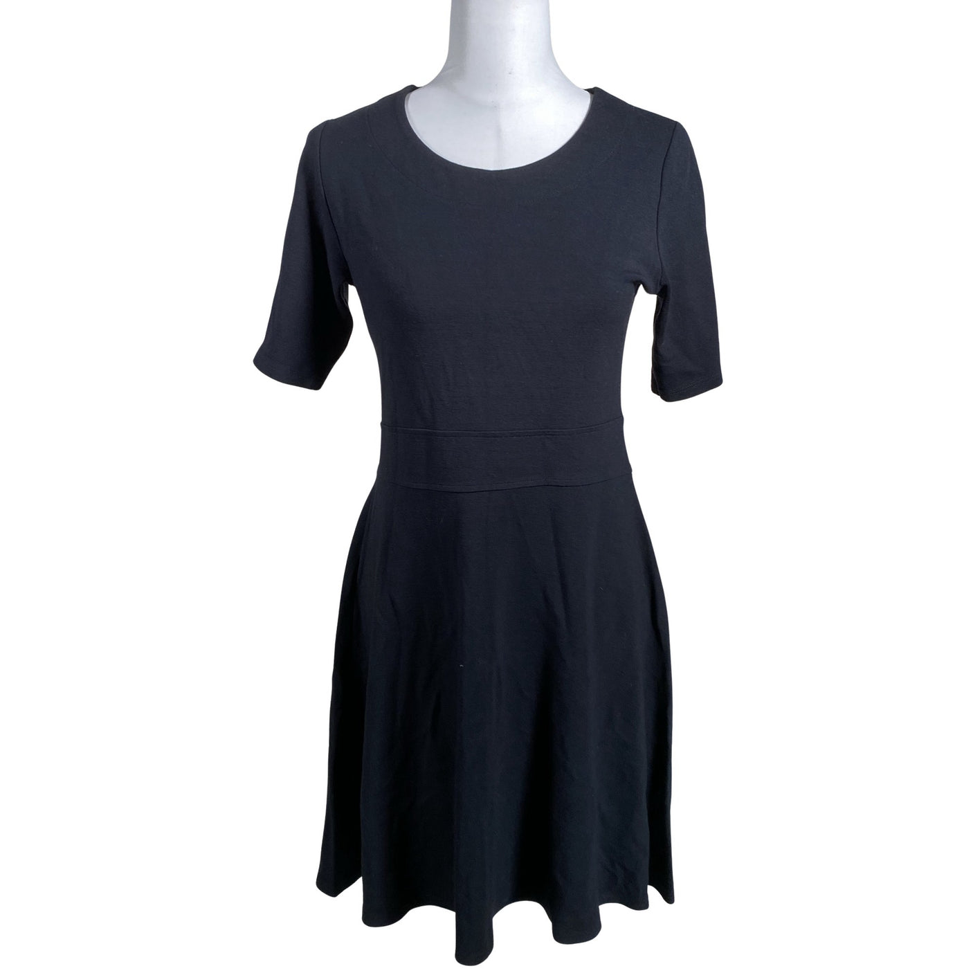 Unisex Nanso - Trikotaažist kleit, suurus 38 - Must (1)