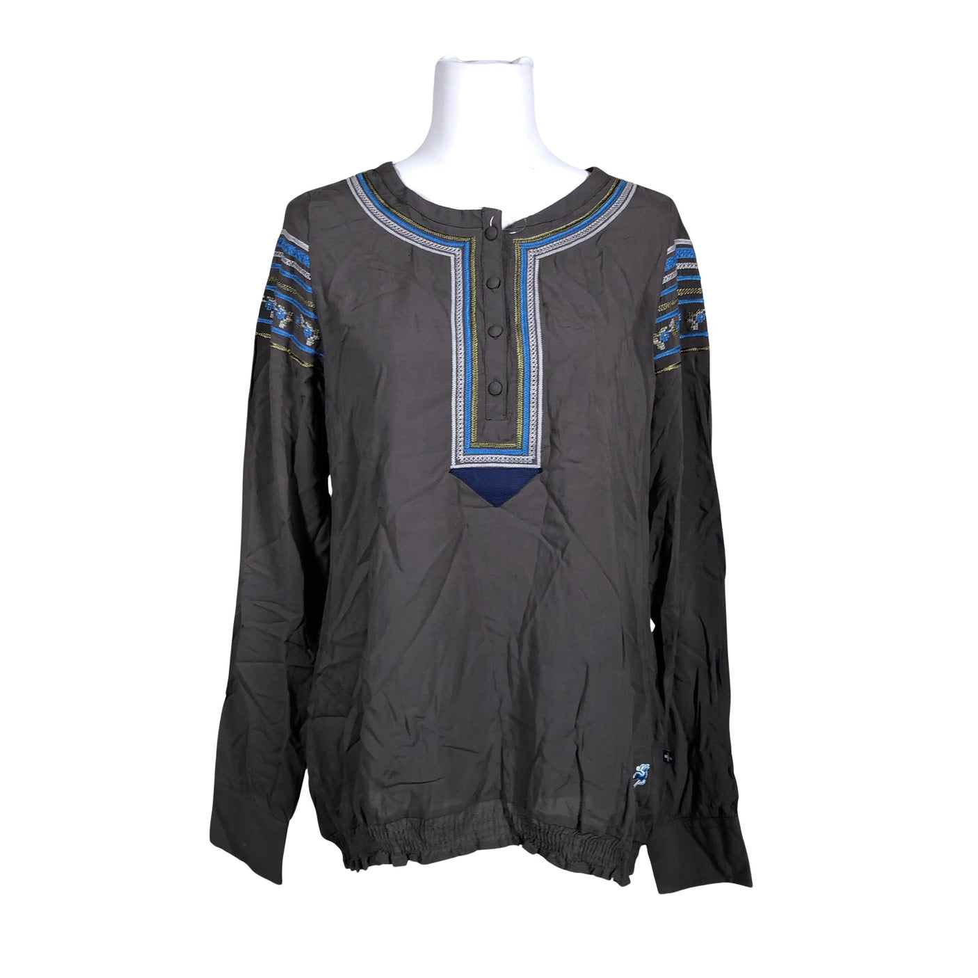 Unisex Alprausch - Pluus, suurus 40 - Hall (1)