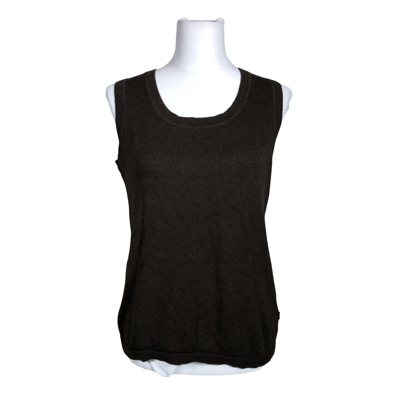 Unisex Jackpot - Kootud vest, suurus 40 - Pruun (1)