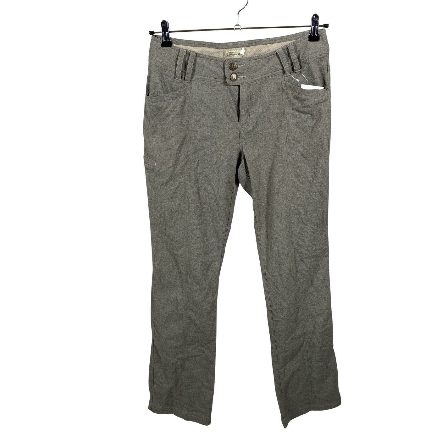 Unisex Royal Robbins - Mittevenivad püksid, suurus 38 - Hall (1)