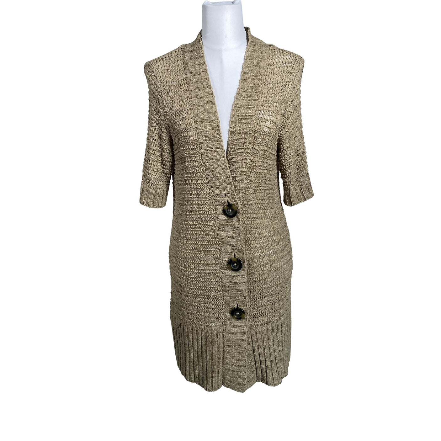 Unisex Ouì - Kardigan, suurus 38 - Pruun (1)