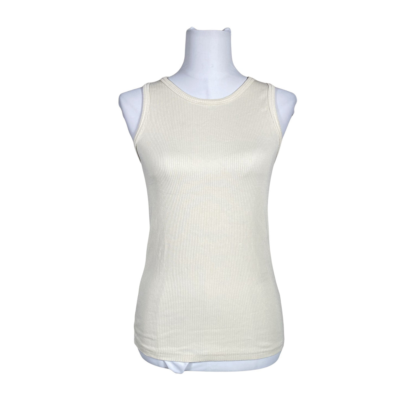 Unisex Nanso - Trikotaažist topp, suurus 38 - Beige (1)
