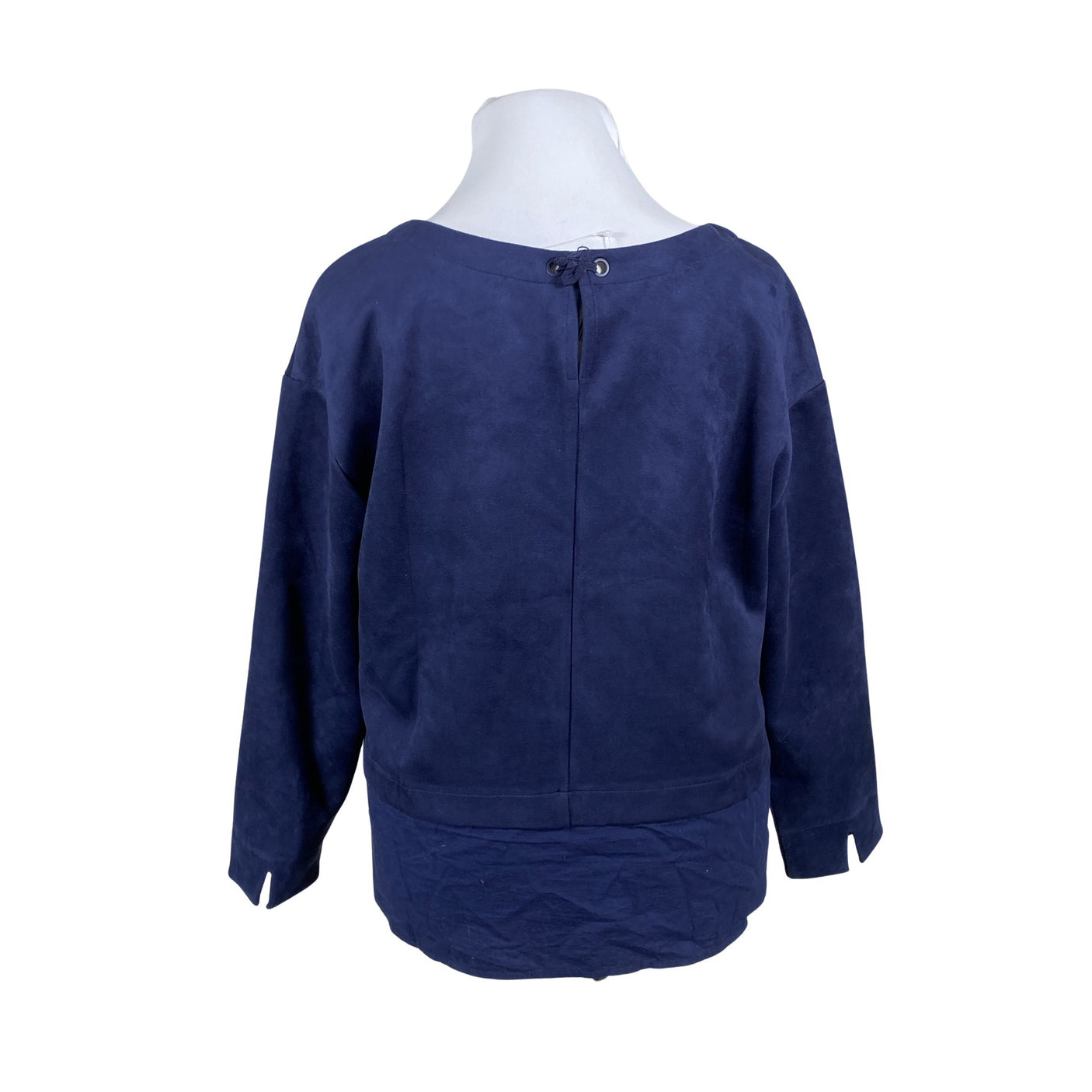 Unisex Benetton - Dressikangast pluus, suurus 42 - Sinine (2)