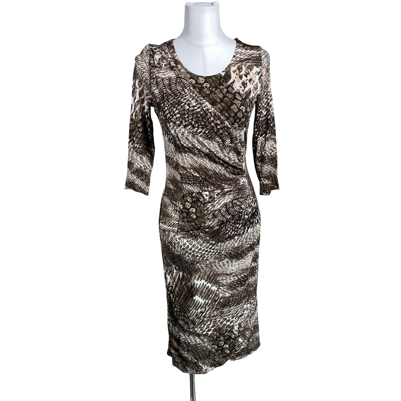Unisex Uta Raasch - Trikotaažist kleit, suurus 38 - Pruun (1)
