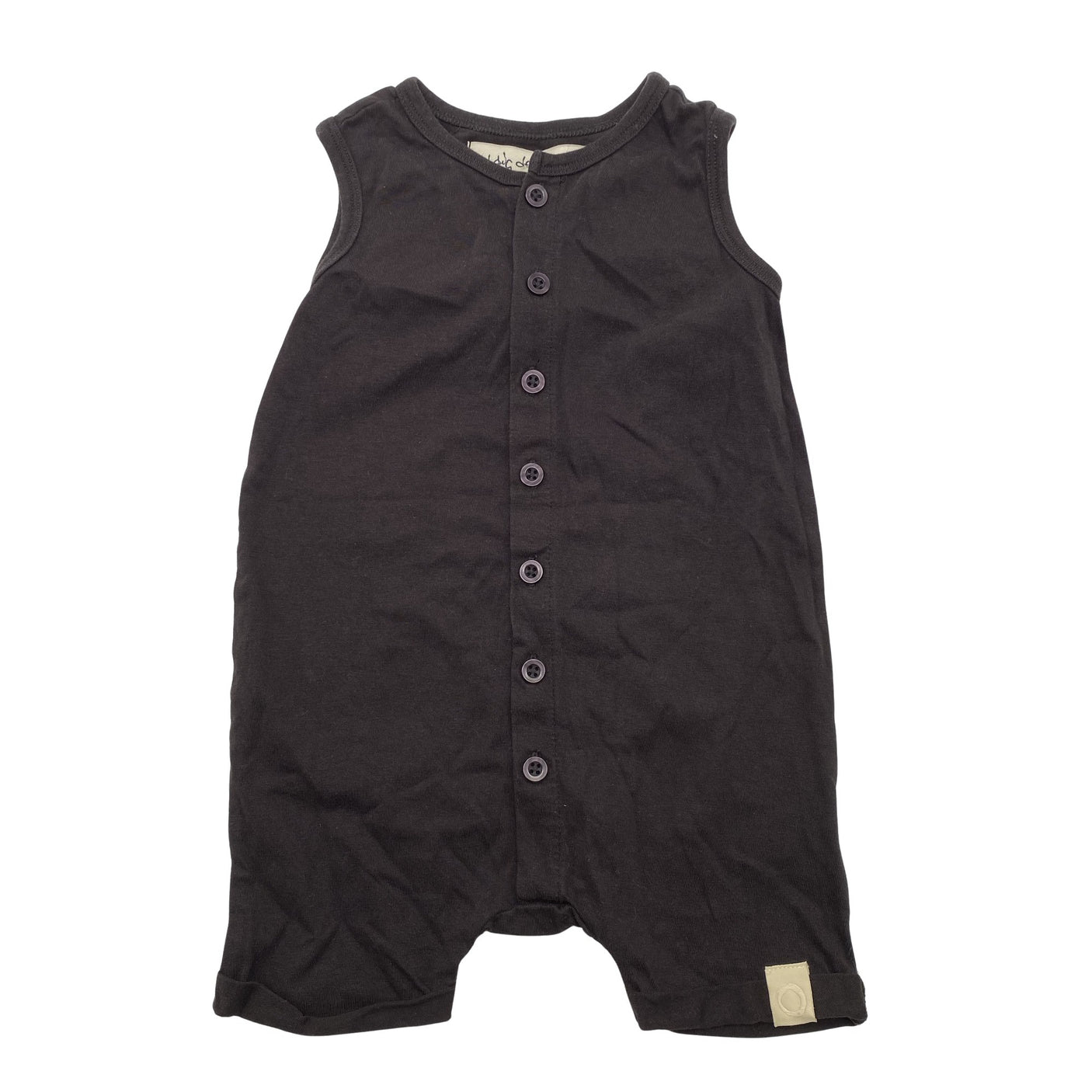 Unisex I Dig Denim - Lühike pükskostüüm, suurus 68 - 74 - Pruun (1)
