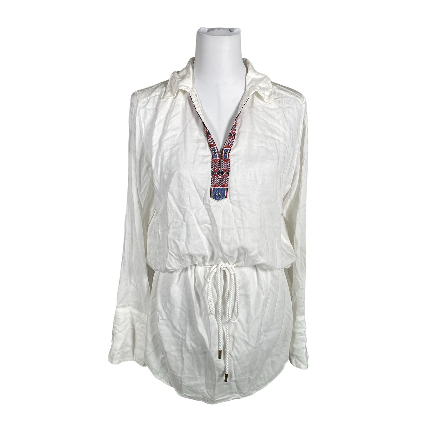 Unisex Hunkydory - Õhuke tuunika, suurus 38 - Valge (1)