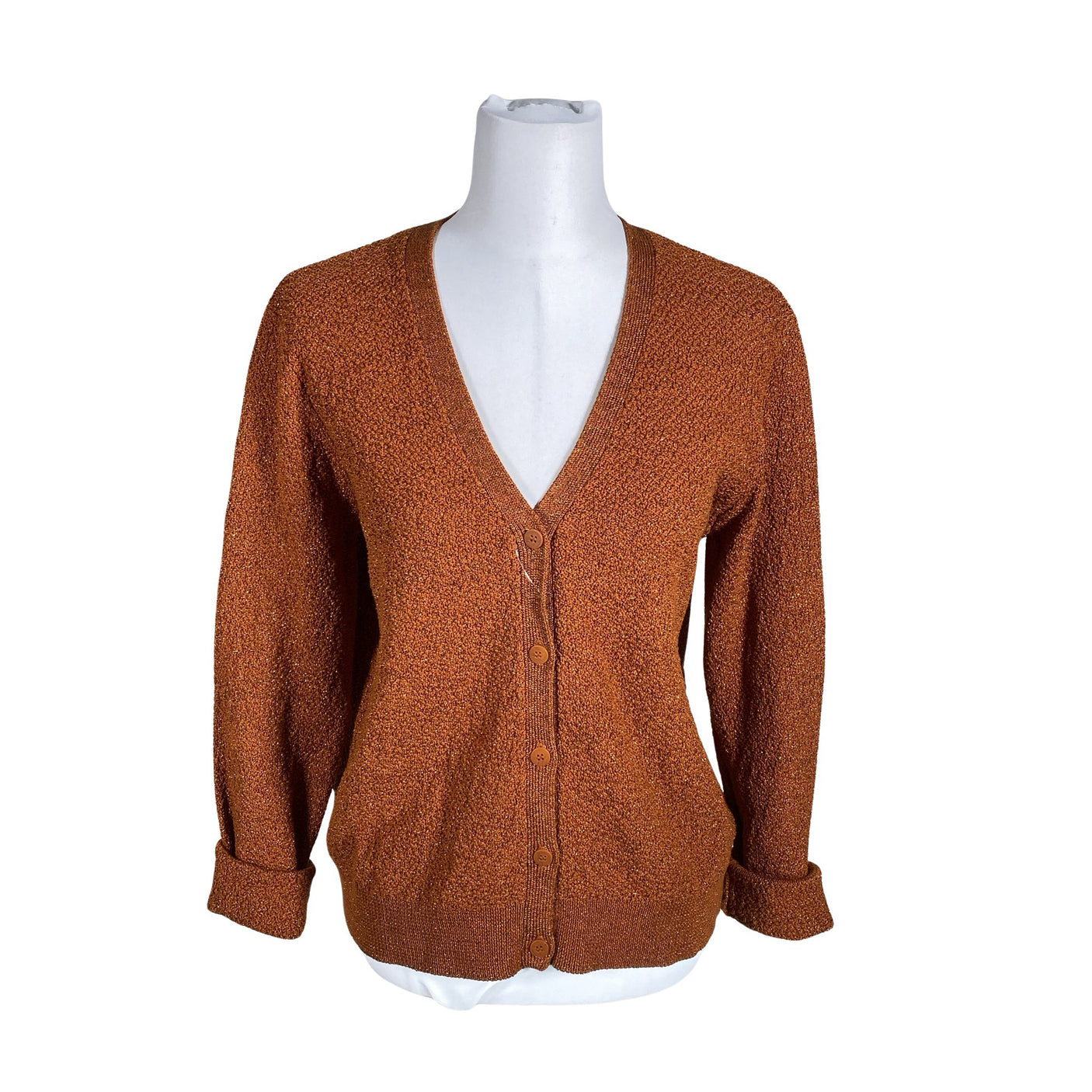 Unisex COS - Kardigan, suurus 40 - Pruun (1)