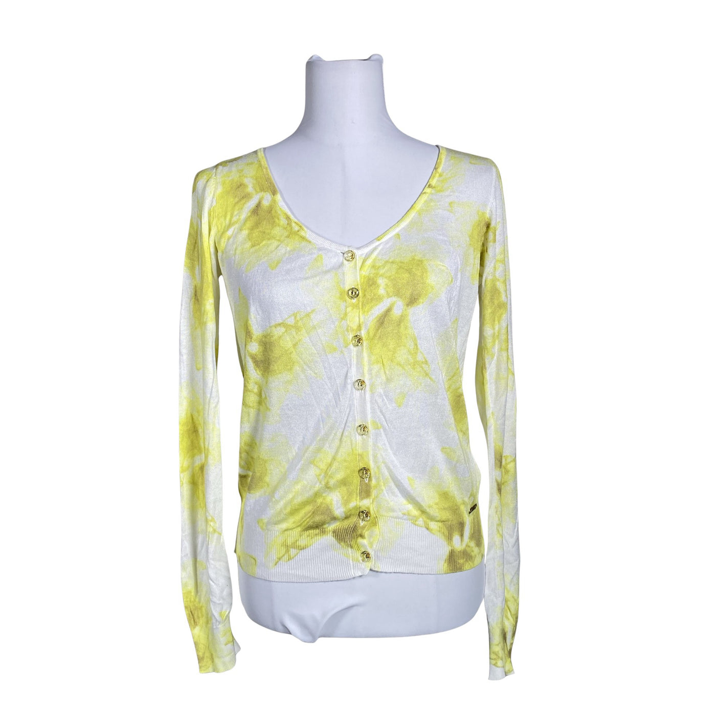 Unisex Guess - Kardigan, suurus 36 - Kollane (1)