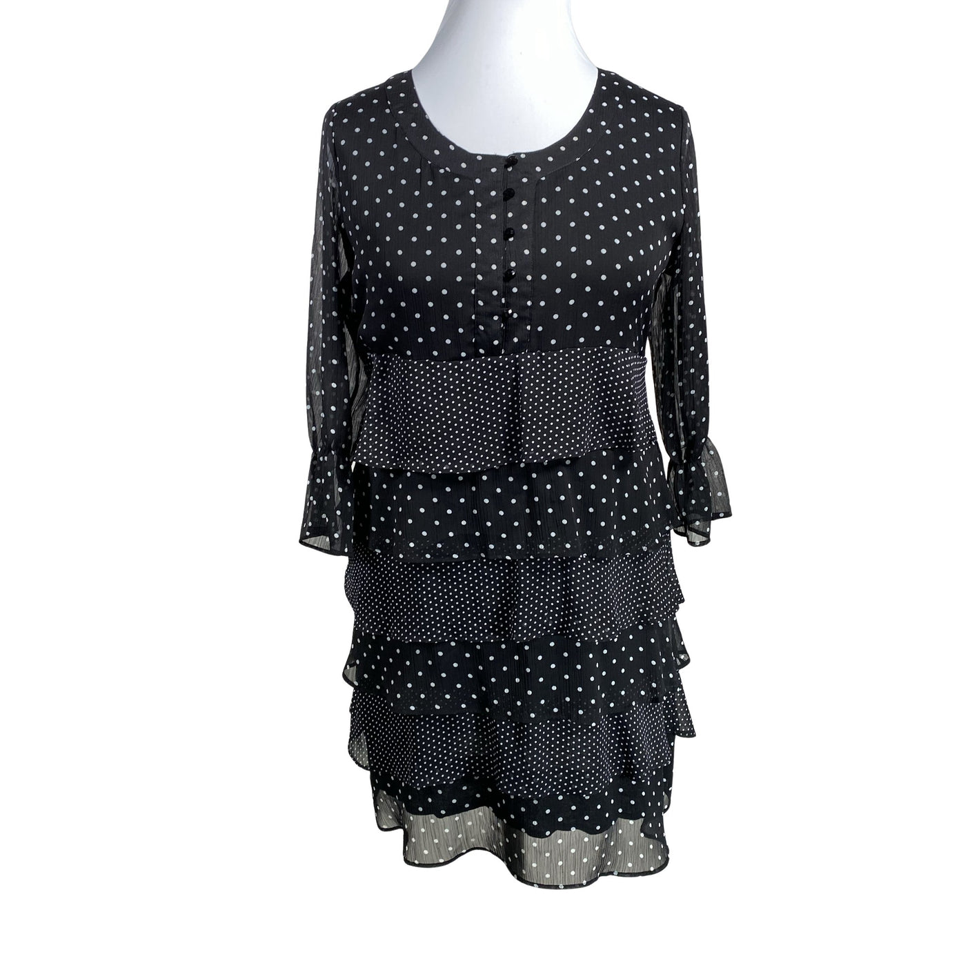 Unisex Micha - Õhuke kleit, suurus 42 - Must (1)