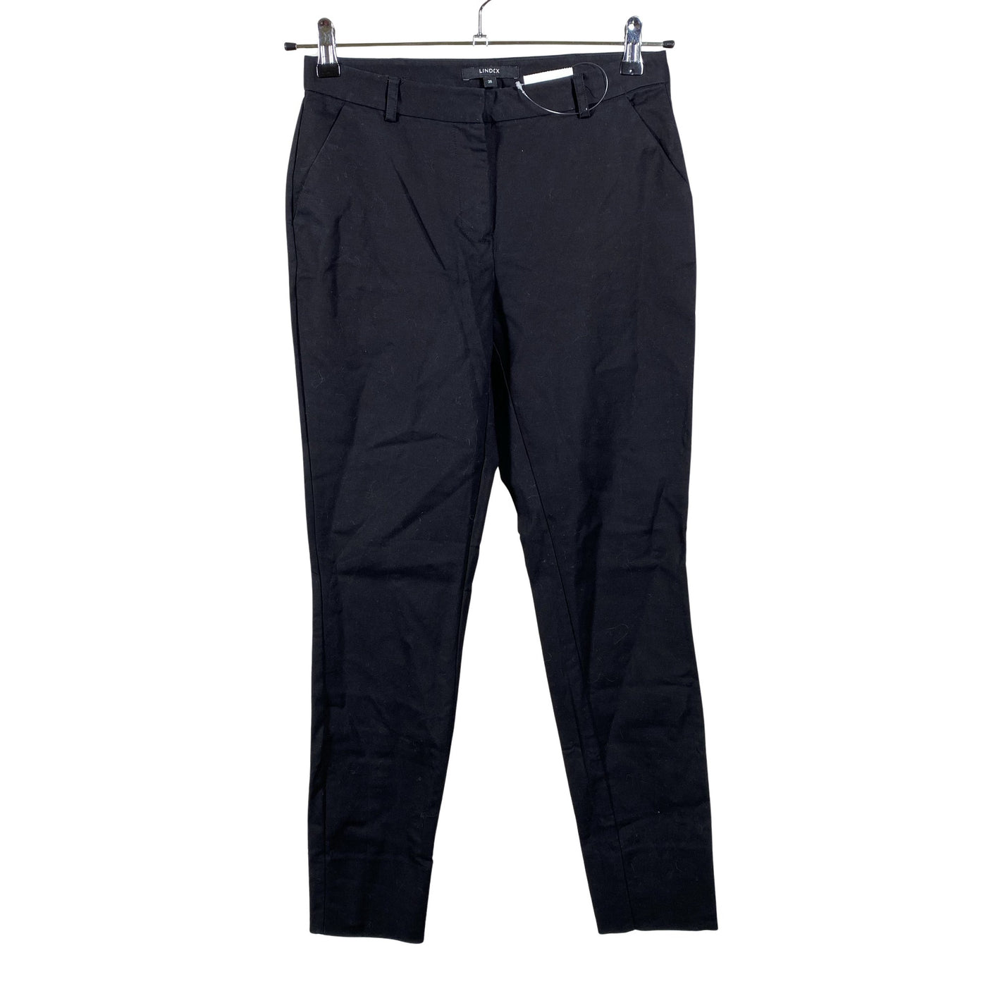 Unisex Lindex - Mittevenivad püksid, suurus 38 - Must (1)