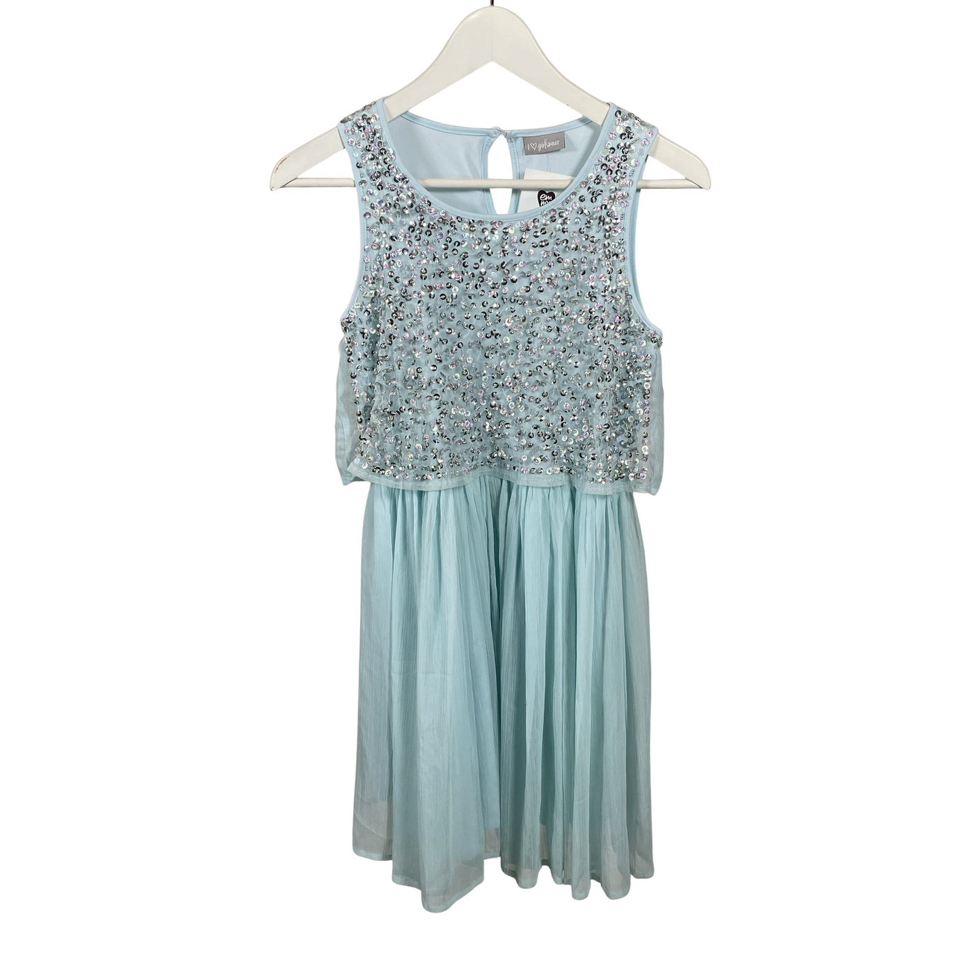 Unisex i love girlswear - Pidulik kleit, suurus 152 - 158 - Helesinine (1)