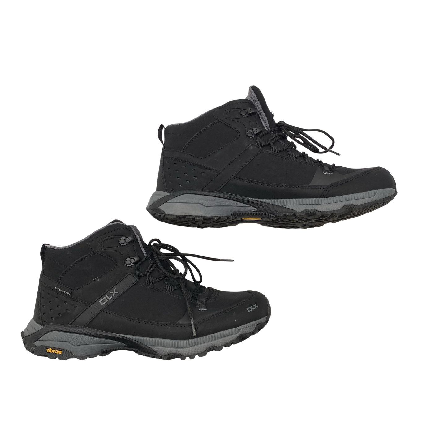 Unisex DLX - Matkasaapad, suurus XS - Must (1)